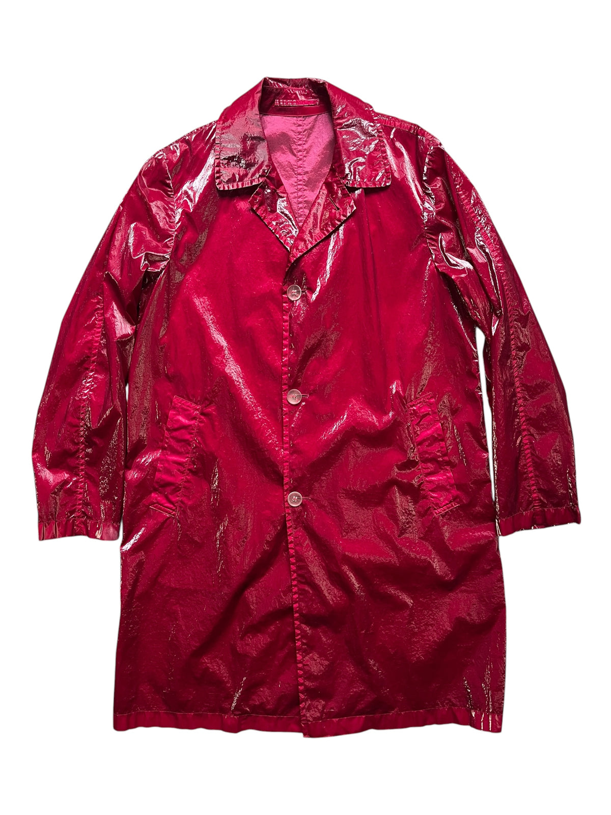 Dries Van Noten SS19 Translucent Vinyl Raincoat