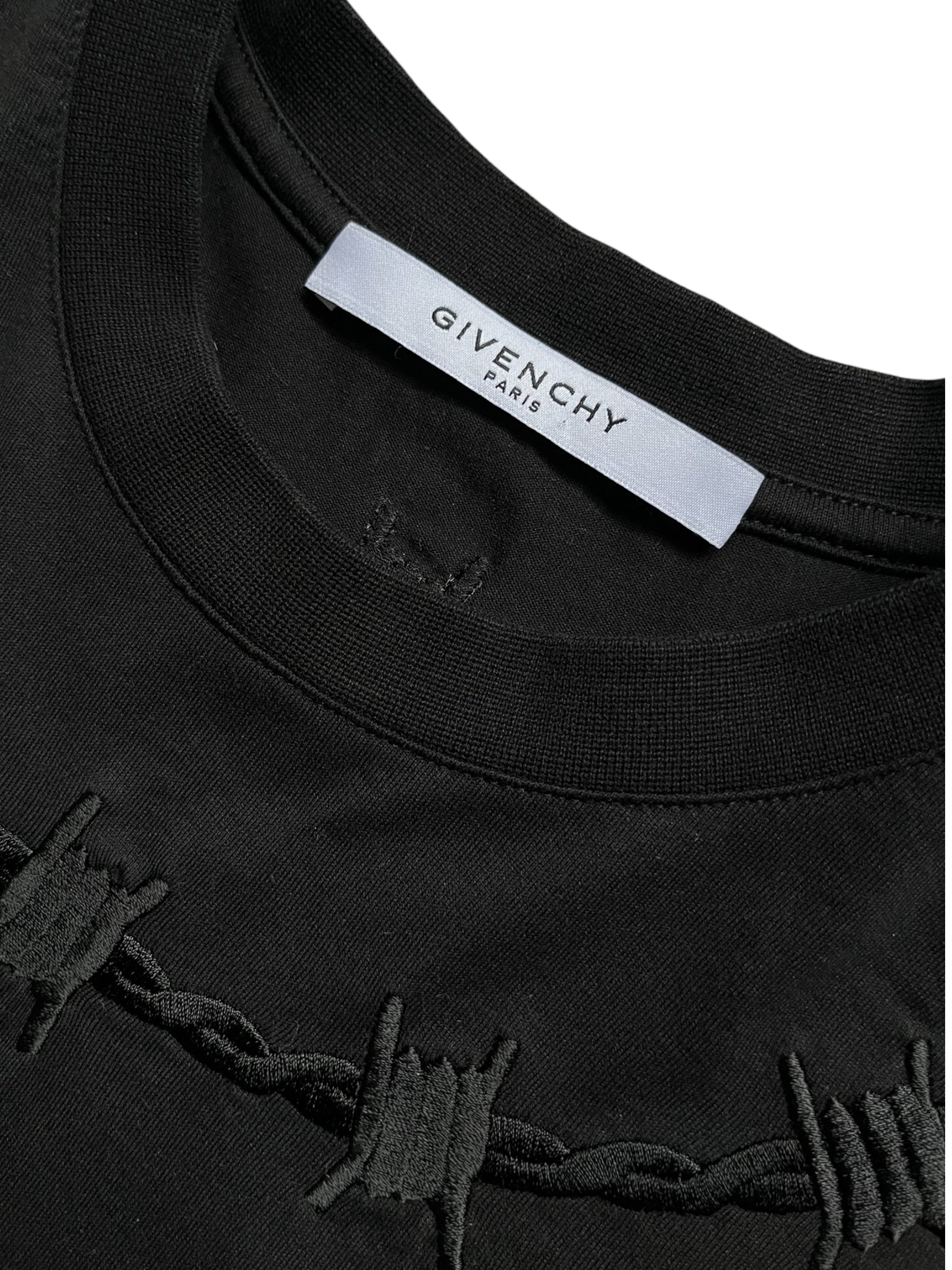 Givenchy FW16 Thorns Crown Collar T-shirt Hype Archive Fashion Streetwear