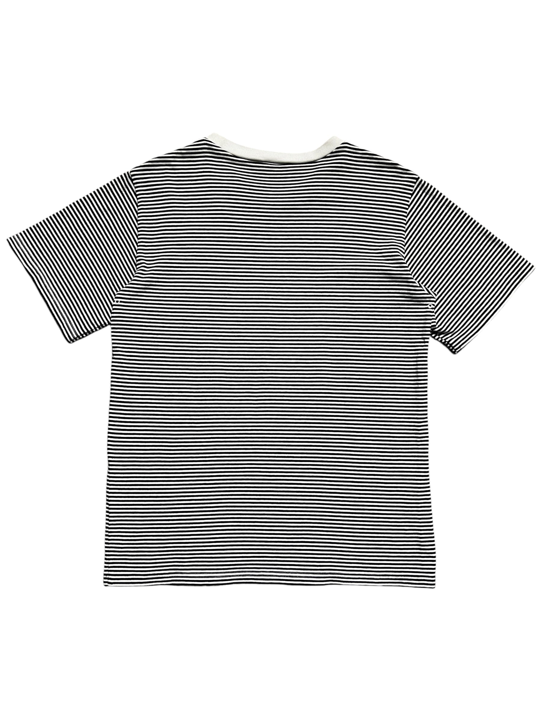 Number (N)ine AW03 "Touch Me I'm Sick" border T-shirt displayed flat with graphic design visible on the front.