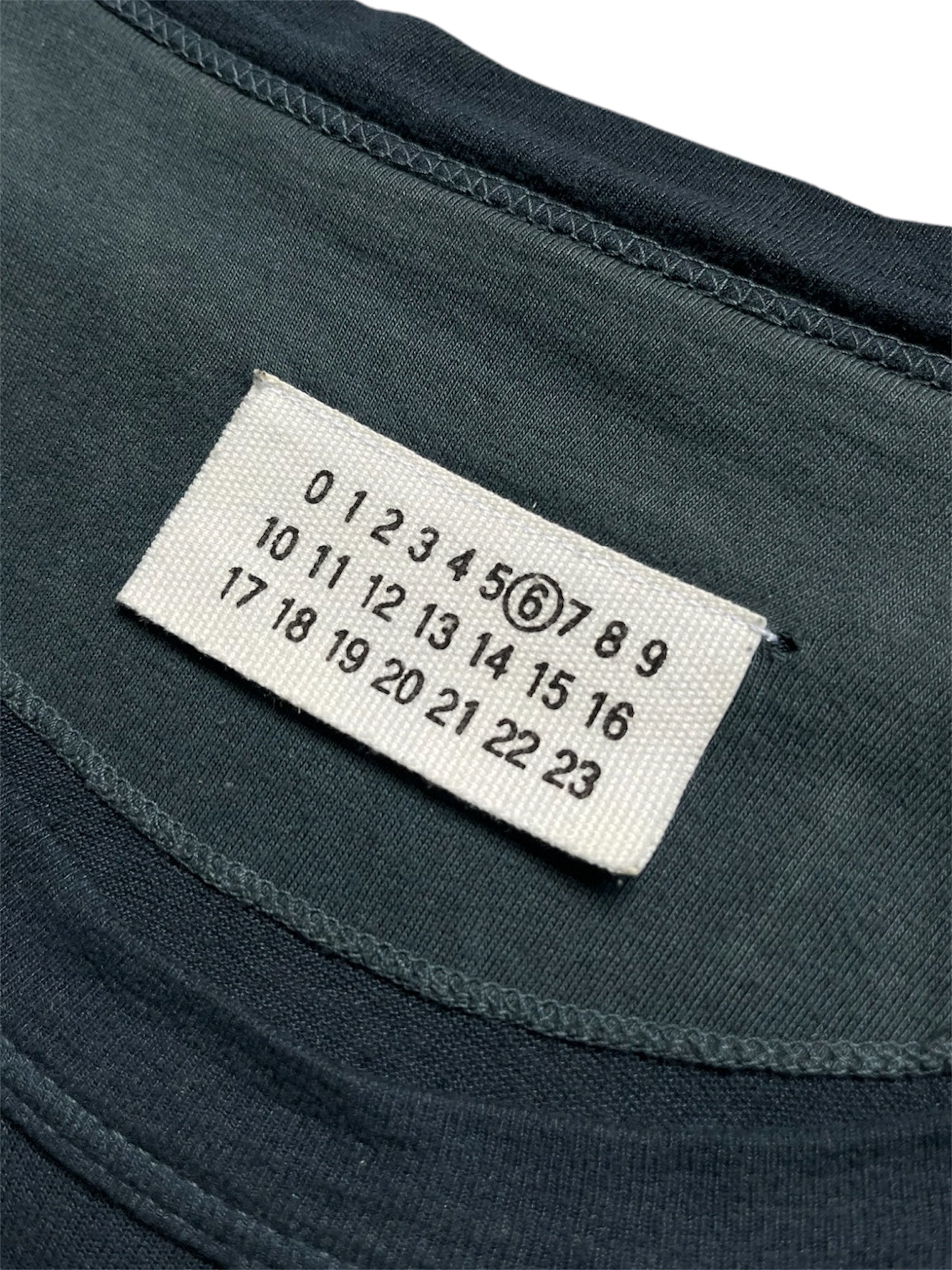 Maison Margiela 00's Blue Drape Longsleeve T-Shirt