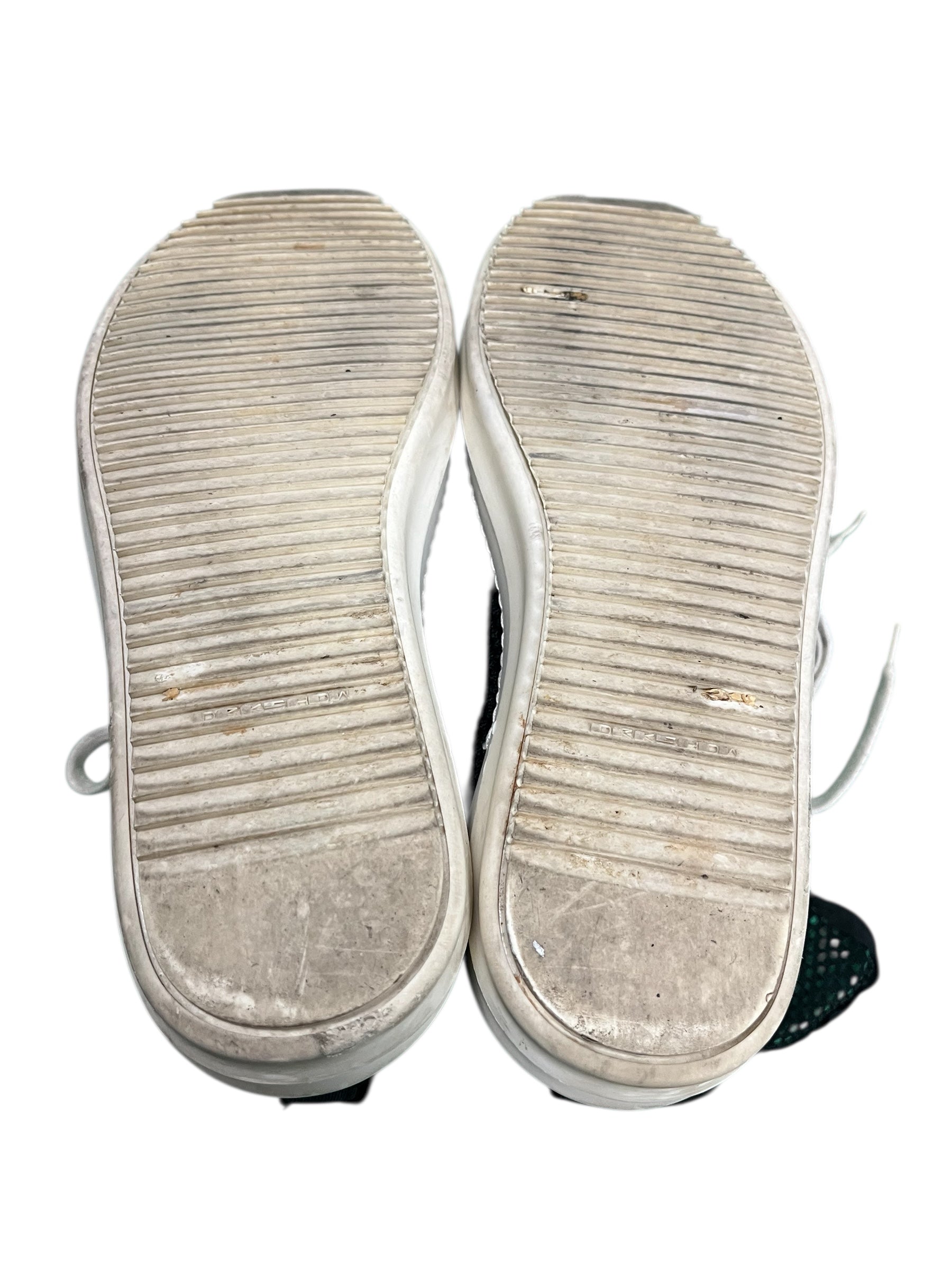 Rick Owens SS14 DRKSHDW Mesh Ramone Sneakers with black mesh uppers and chunky rubber soles.