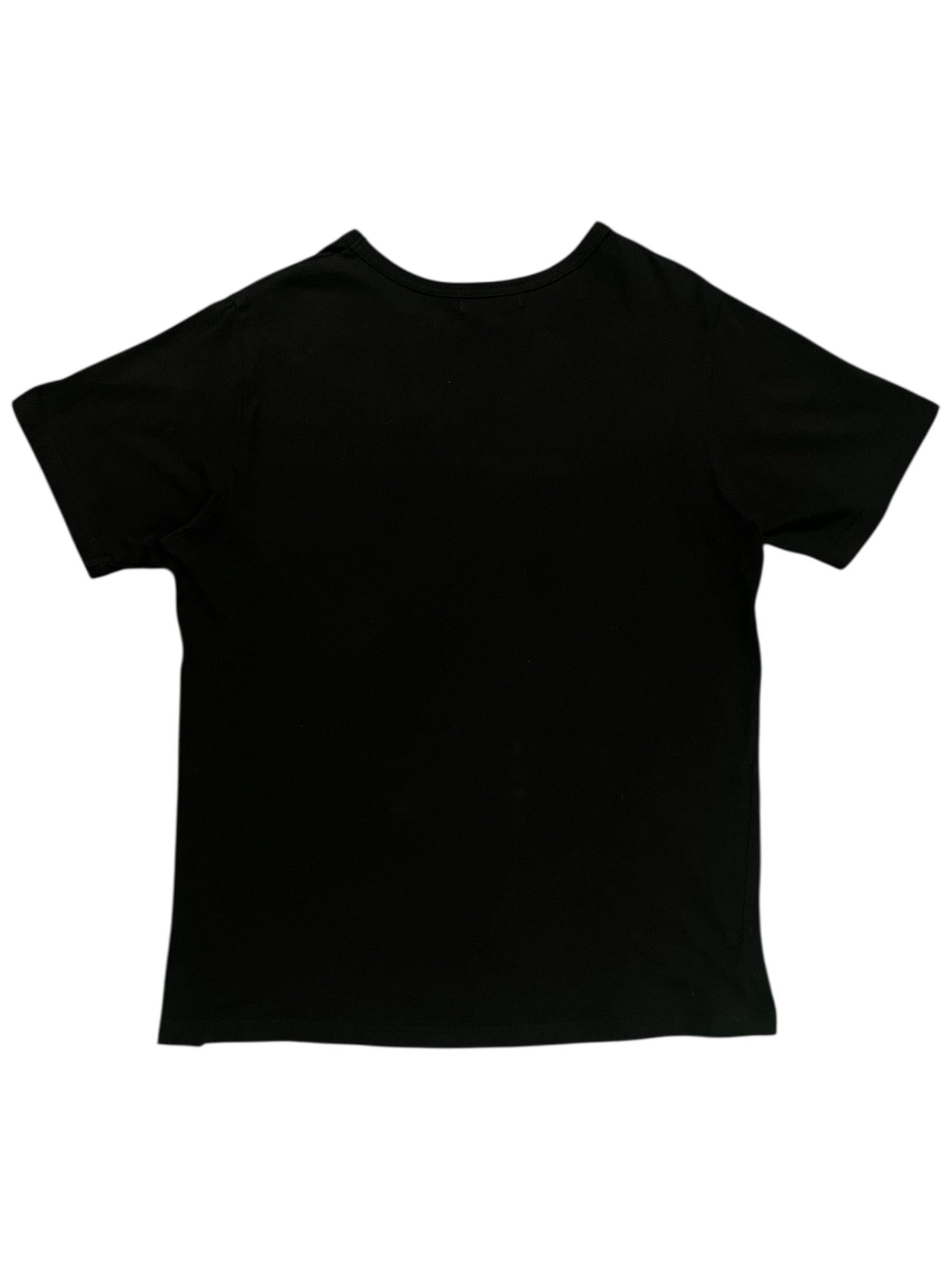 Yohji Yamamoto SS23 Skull T-Shirt featuring a graphic skull design on black cotton fabric.