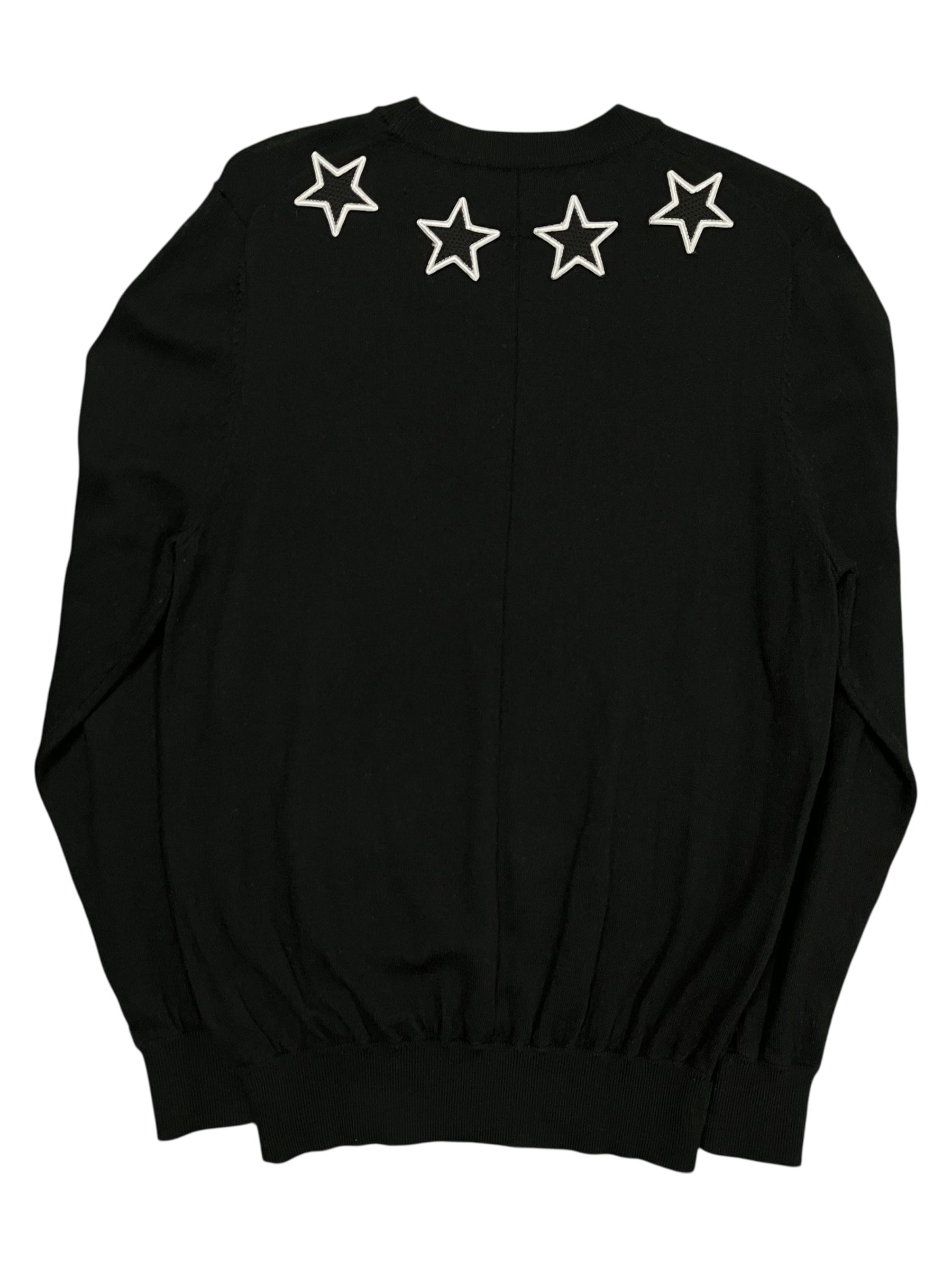 Givenchy FW17 Star Knit, a stylish knit sweater featuring star patterns and a modern design, shown in the product image.