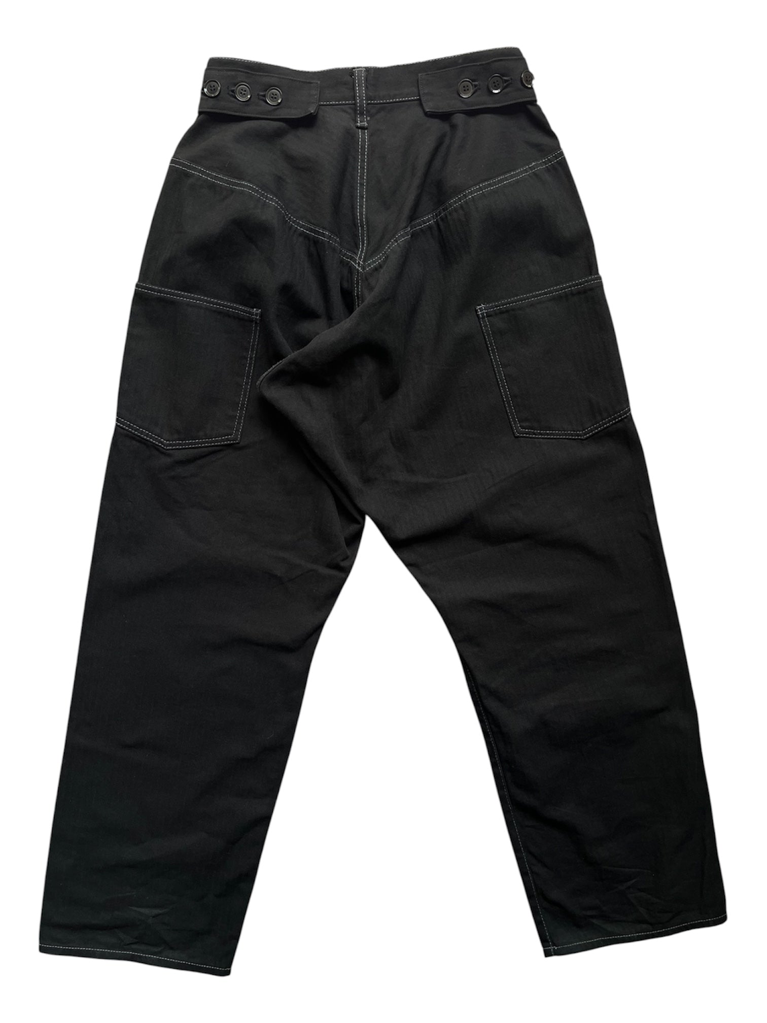 Yohji Yamamoto AW08 Runway Drop Crotch Pants