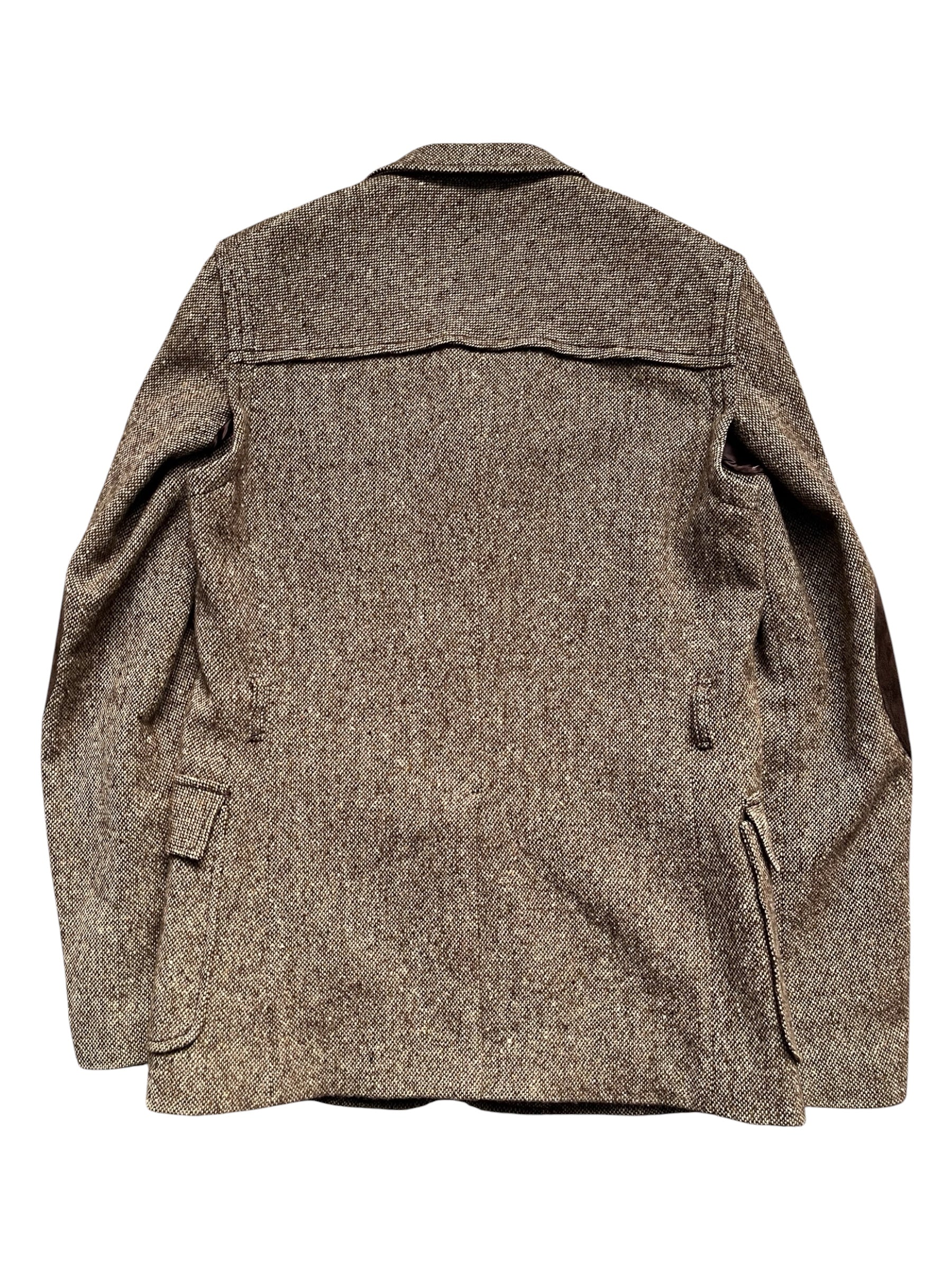 AW02 "Nowhere Man" Lambswool Tweed Herringbone Coat