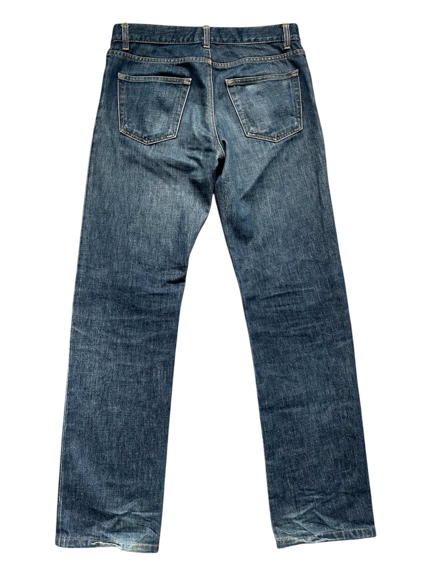 Helmut Lang 1998 Classic Cut Raw Denim Pants