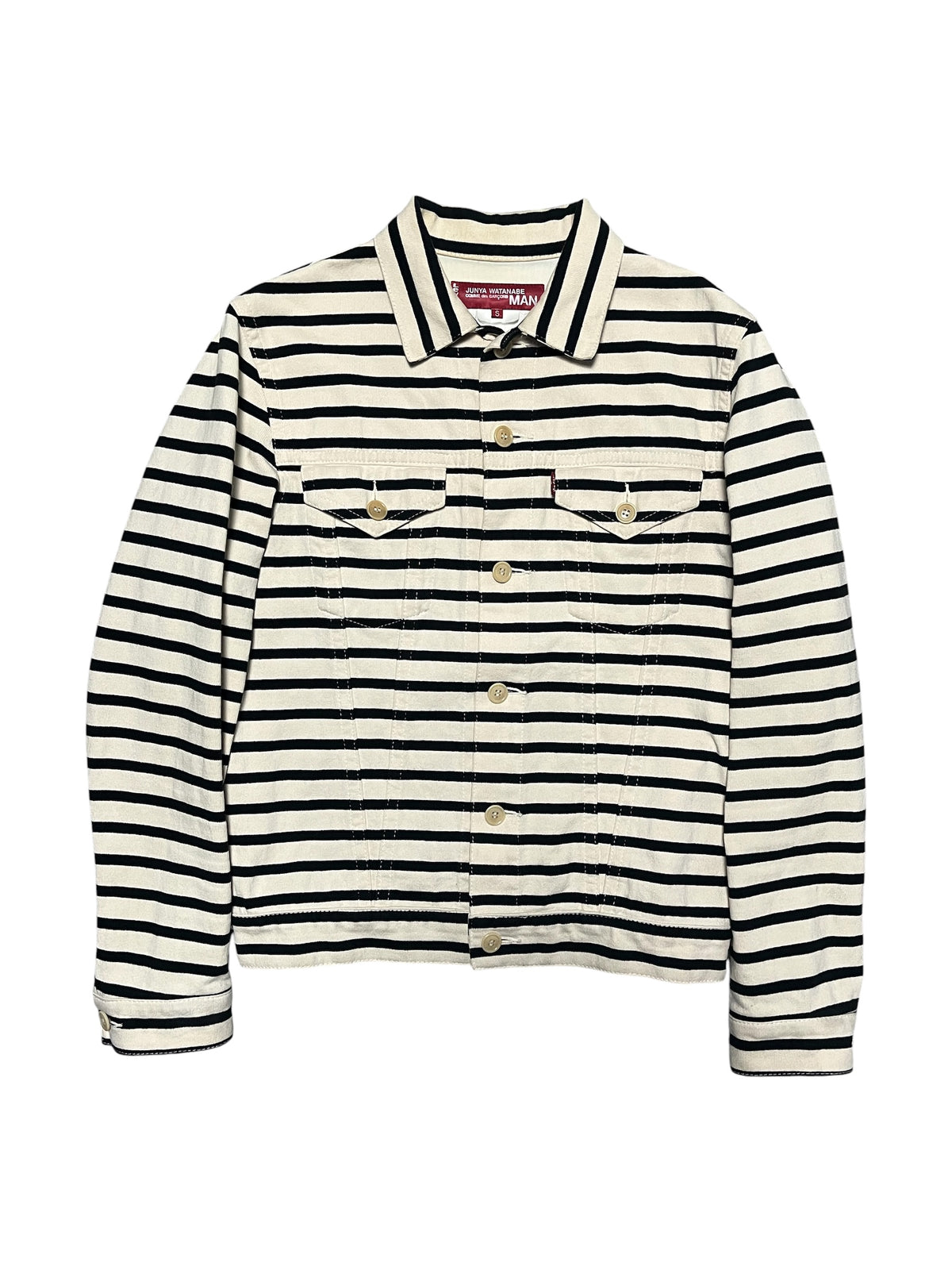 SS11 Levi's Striped Trucker Jacket