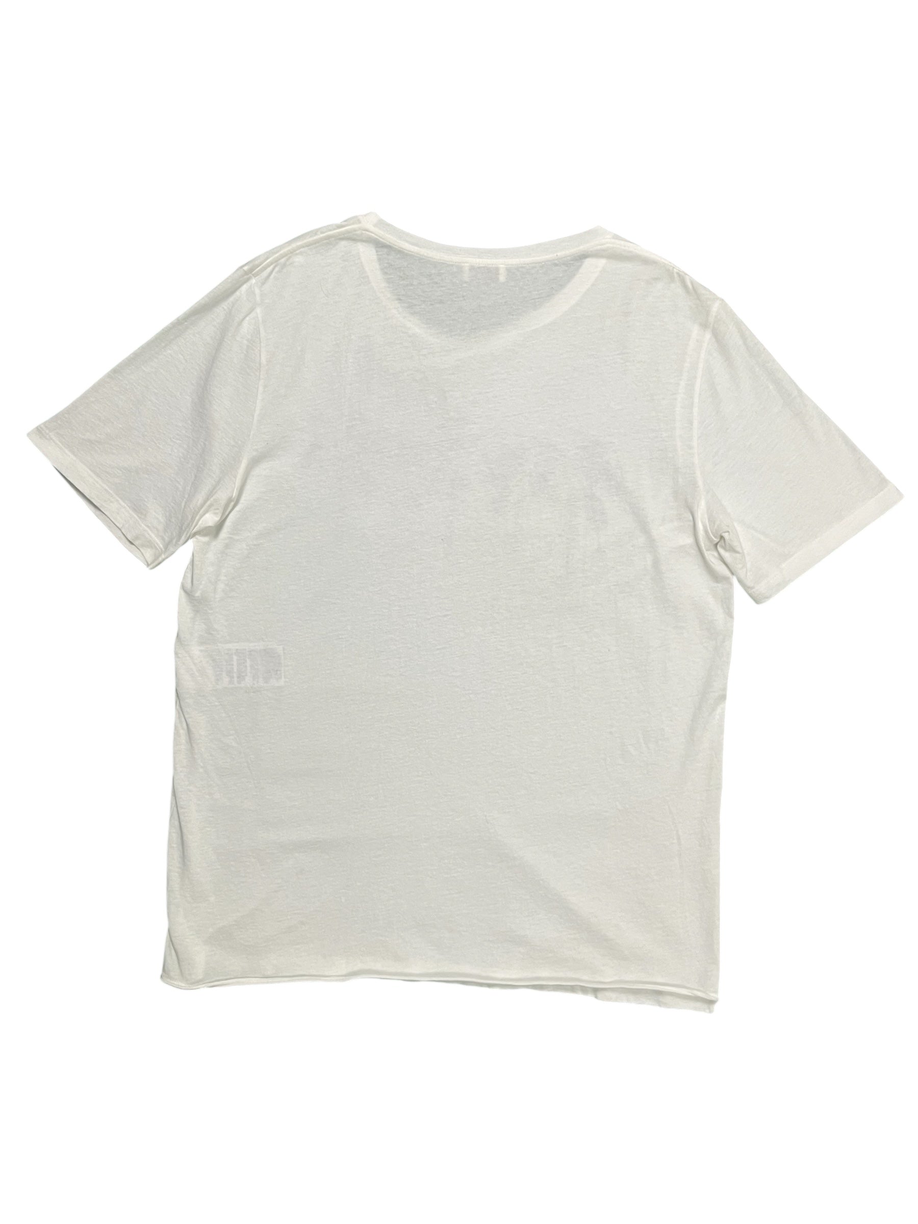 Saint Laurent SS19 Palm Tree T-shirt featuring a graphic palm tree design on a casual cotton shirt.