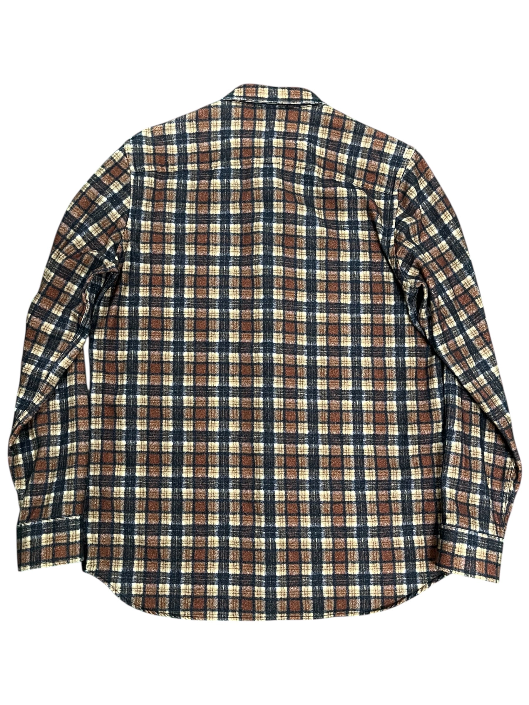 FW11 Runway Brown Plaid Flannel