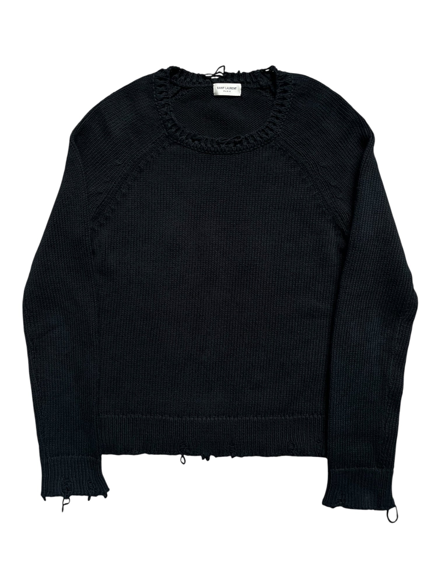 Saint Laurent AW23 Distressed Knit