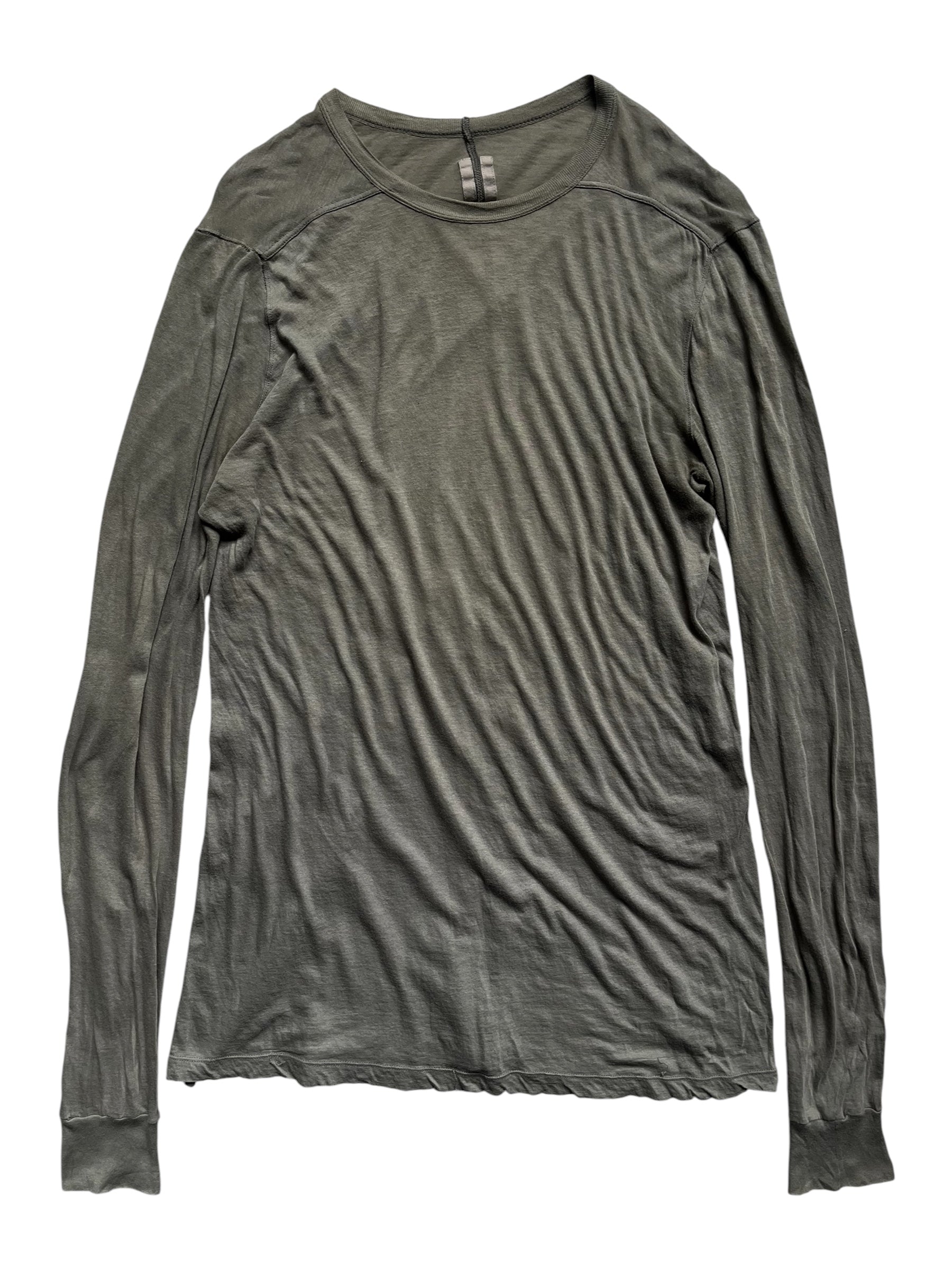 Rick Owens SS17 "Walrus" Dust Level Longsleeve T-Shirt Archive Fashion Darkwear