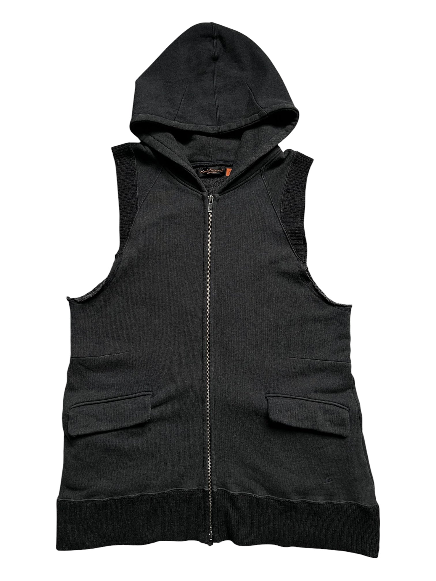 Undercover AW05 "Arts & Crafts" Hooded Zip-Up Vest