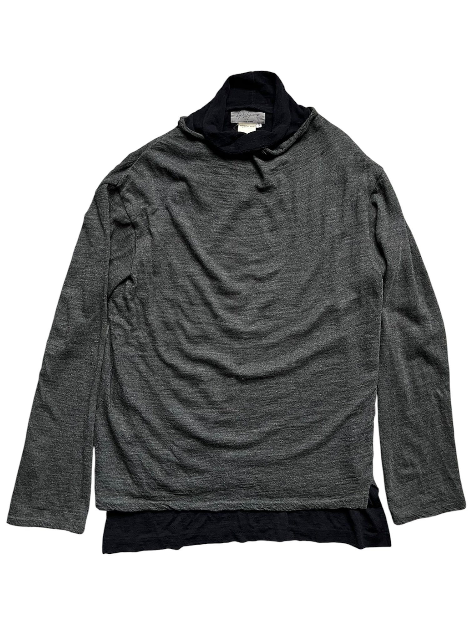 Yohji Yamamoto Pour Homme 00's Double Layered Wool Sweater