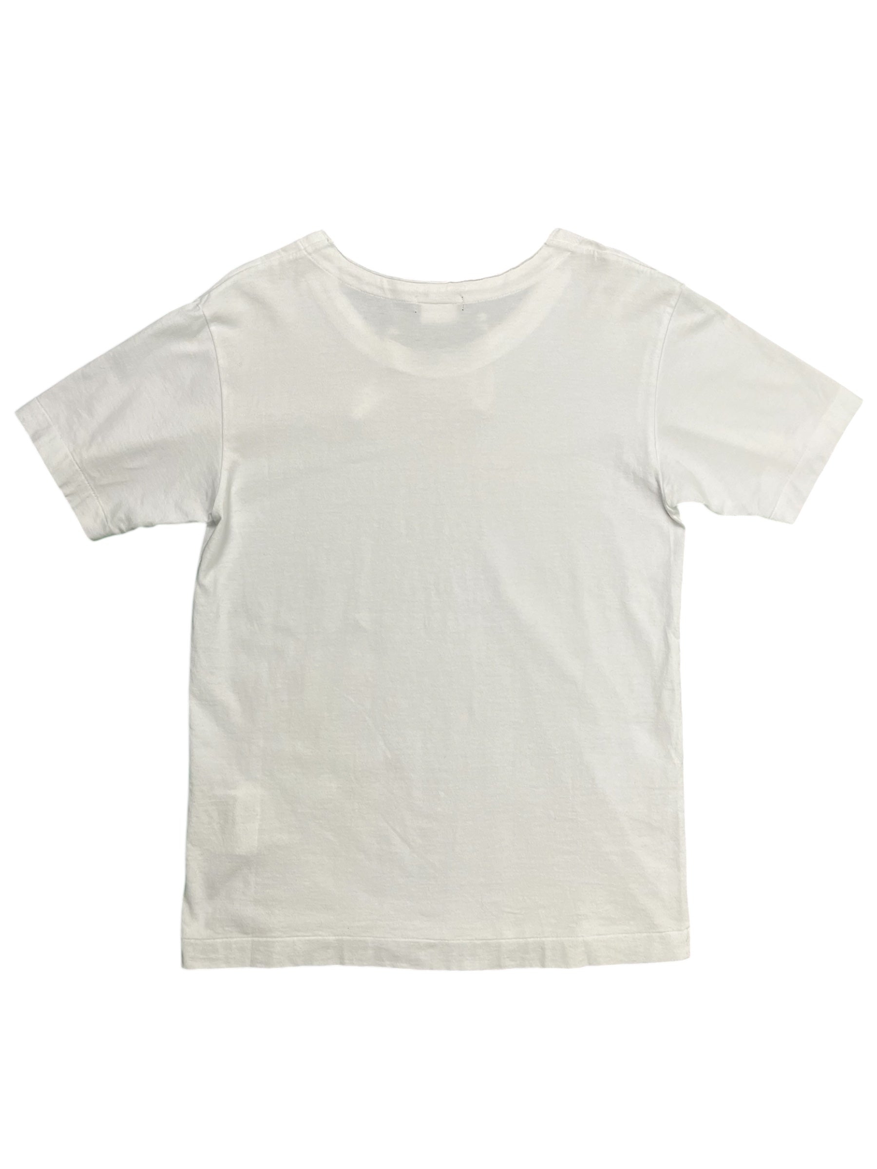 Comme des Garçons Homme Plus SS17 drawstring T-shirt in black with relaxed fit and casual style, front view.