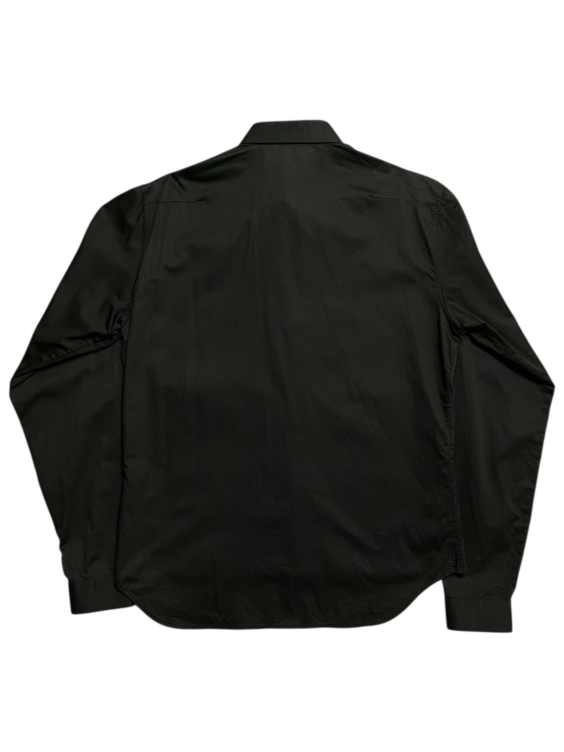 Dior AW03 "Luster" painted shirt featuring a stylish design with colorful painted details on a classic shirt fabric.