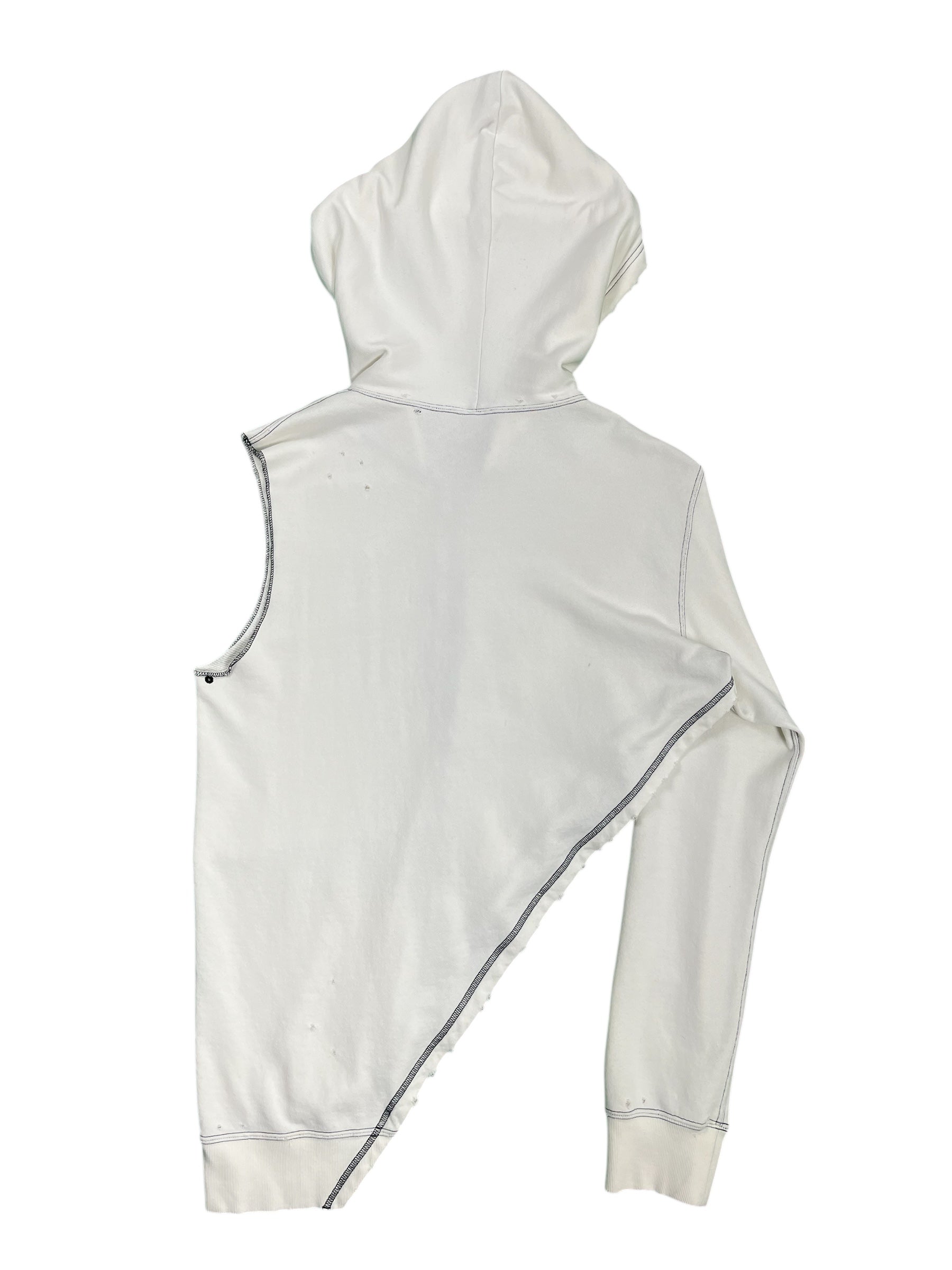 Number (N)ine SS05 Nightcrawler asymmetrical zip-up jacket with unique design and modern style, shown in the product image.