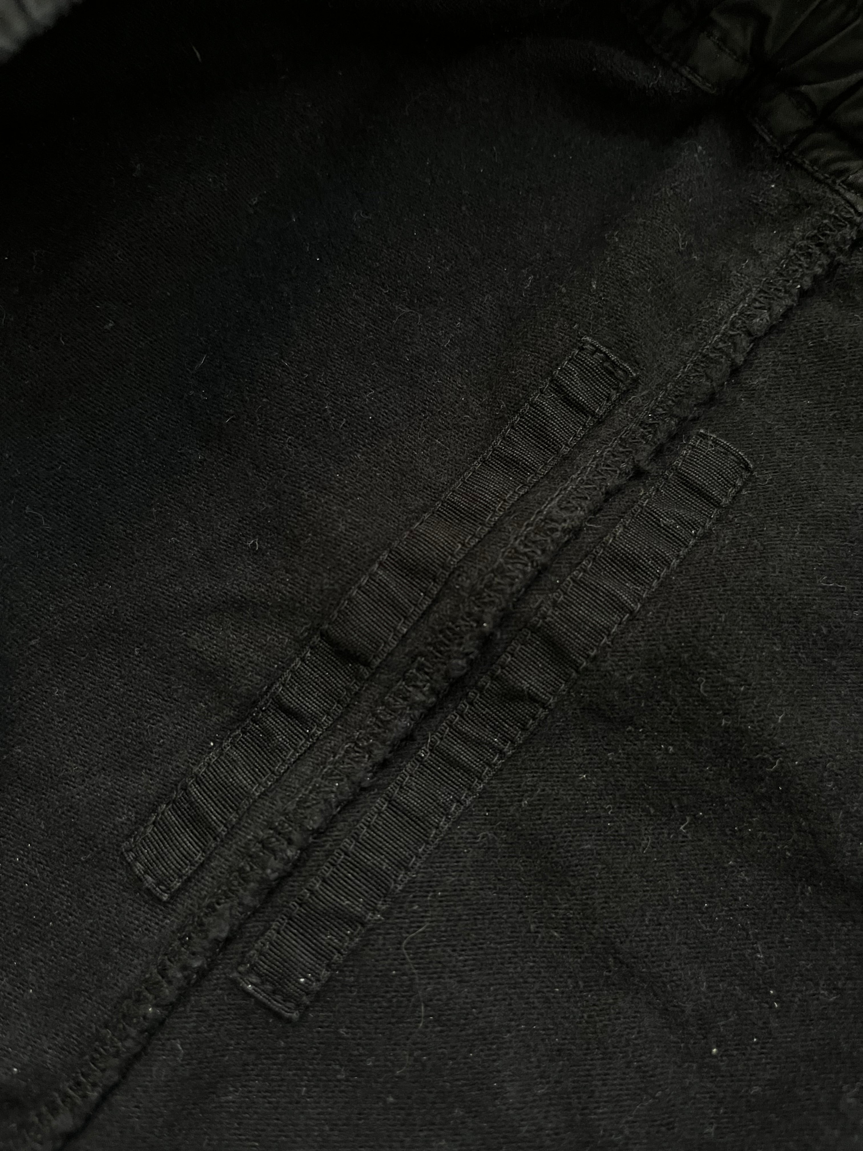 Rick Owens DRKSHDW black boxer shirt in short style, featuring a sleek, minimalist design with a comfortable fit.