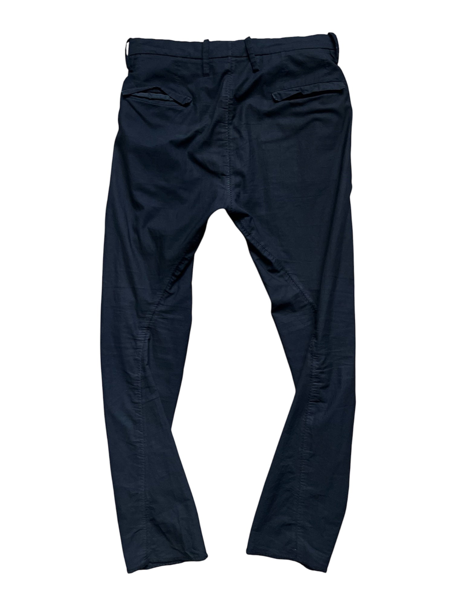 Carol Christian Poell 2010 "In Between" Object-Dyed Visible Meltlock Taped-Seam Trousers