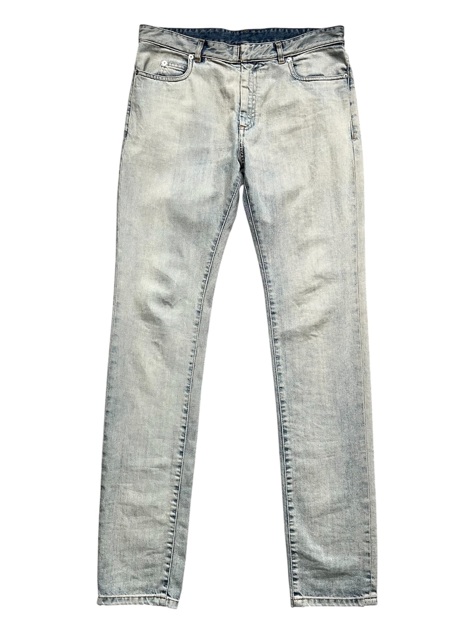 Maison Margiela AW15 Light Blue Wash Skinny Denim