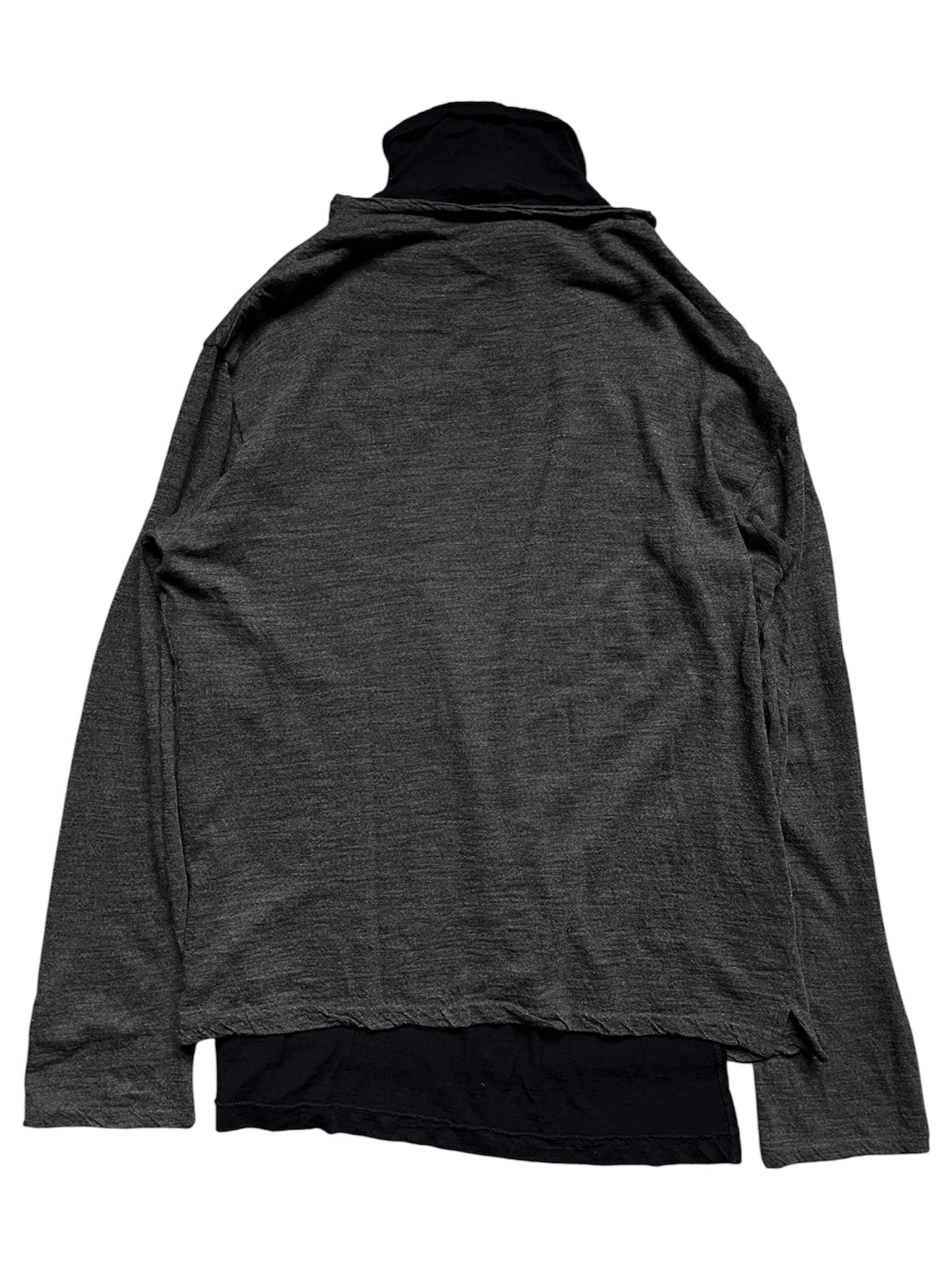 Yohji Yamamoto Pour Homme 00's Double Layered Wool Sweater