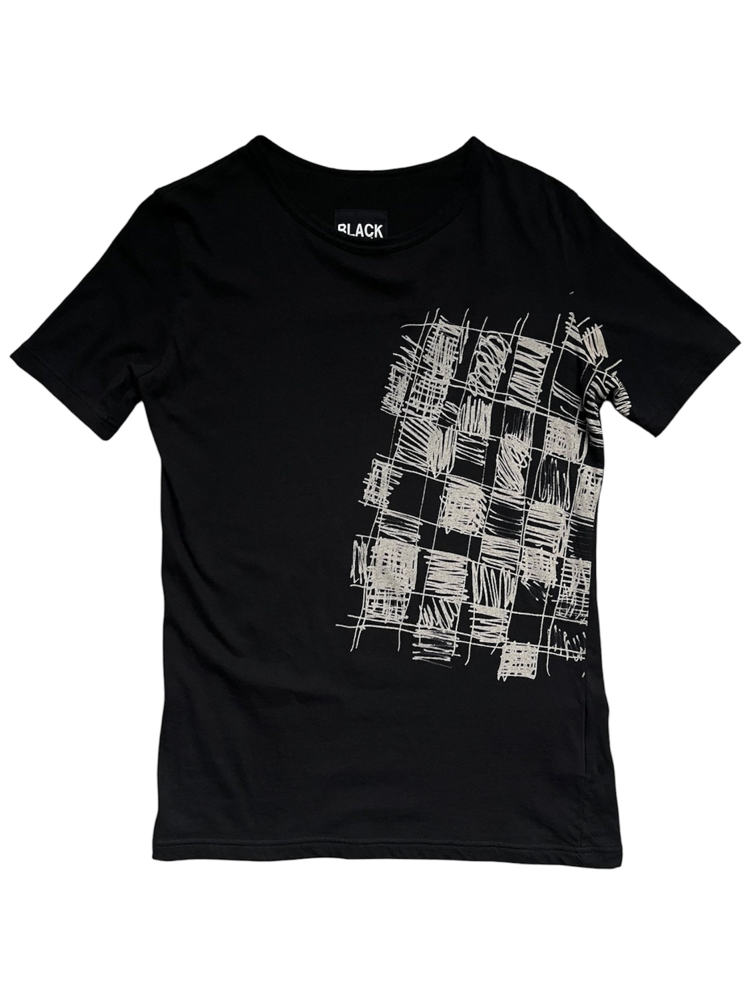 Yohji Yamamoto Black Scandal SS19 Scribble T-Shirt