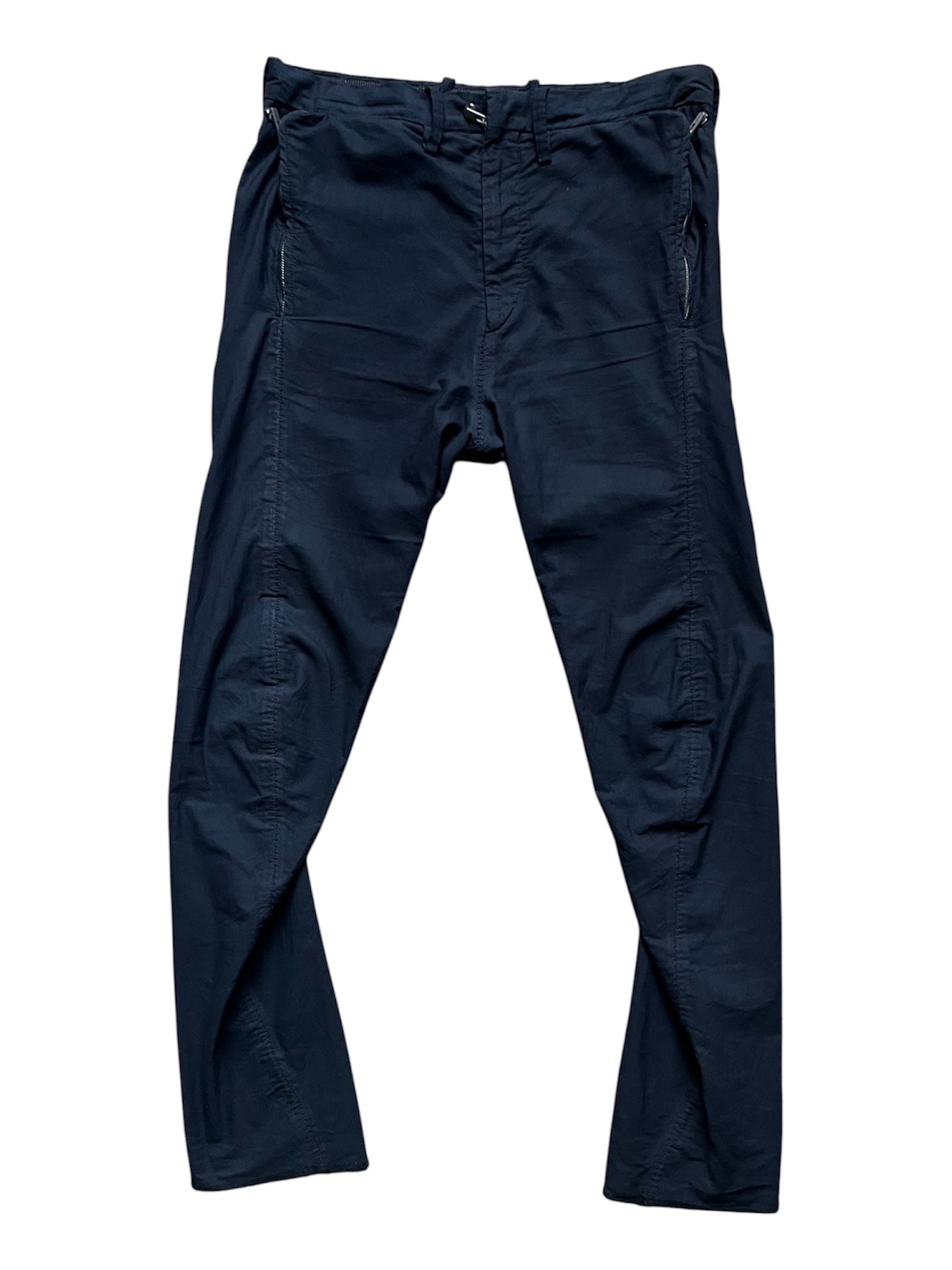 Carol Christian Poell 2010 "In Between" Object-Dyed Visible Meltlock Taped-Seam Trousers