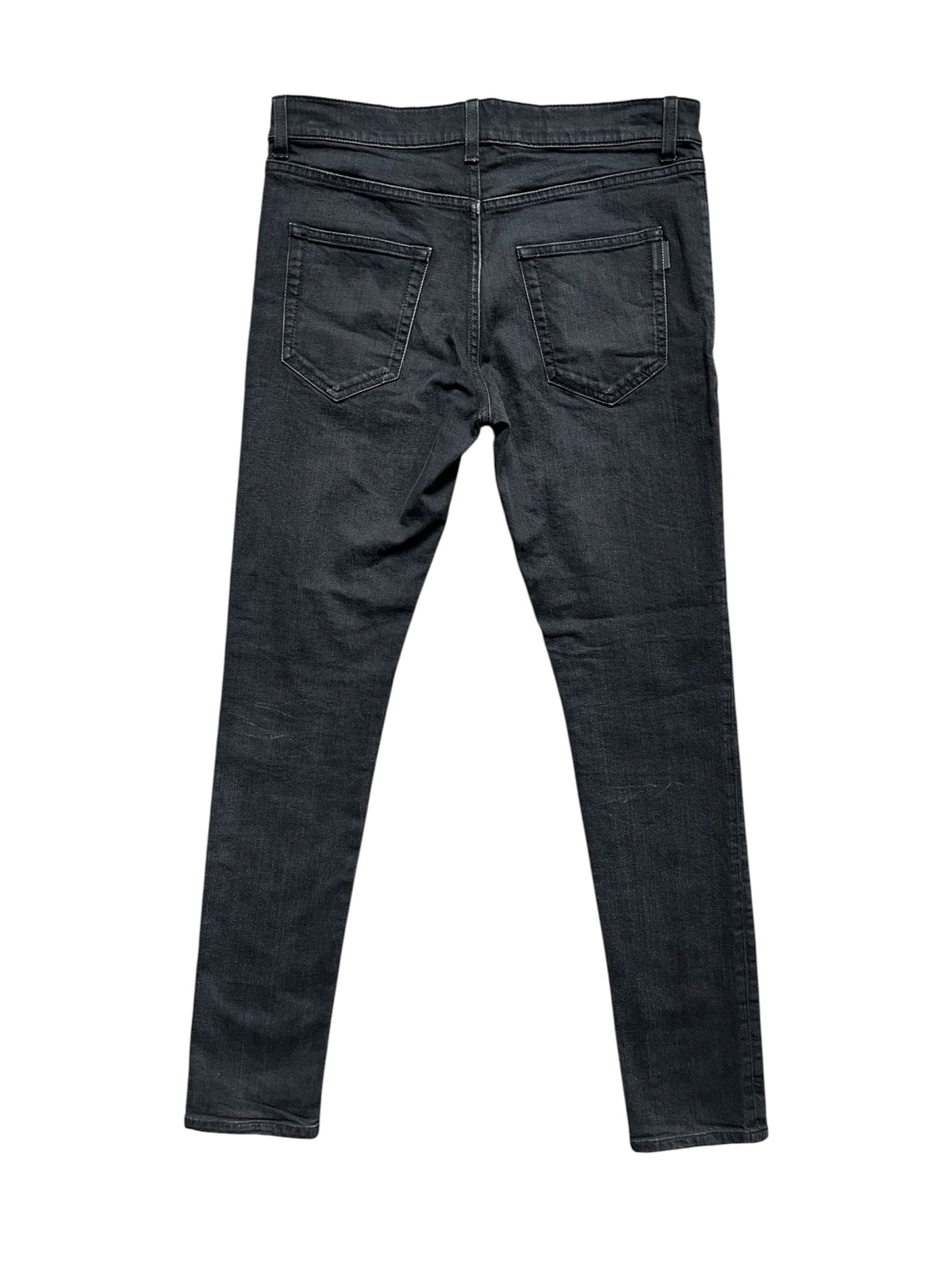 Saint Laurent SS19 D02 Faded Black Denim