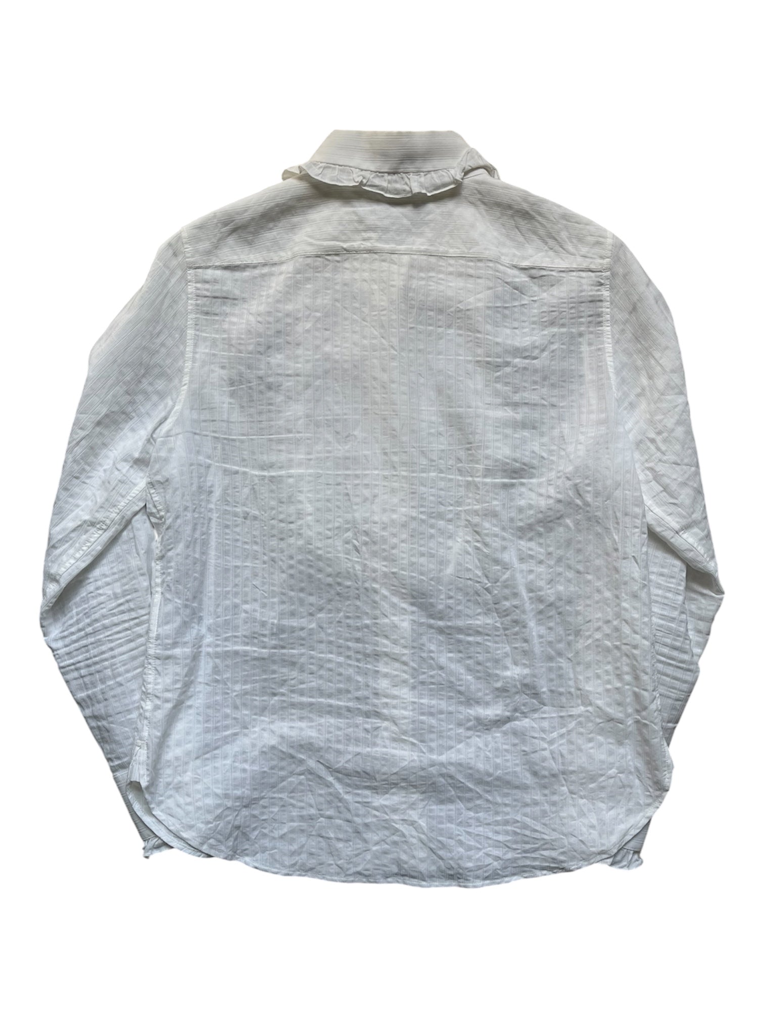 Saint Laurent SS21 Ruffle Shirt
