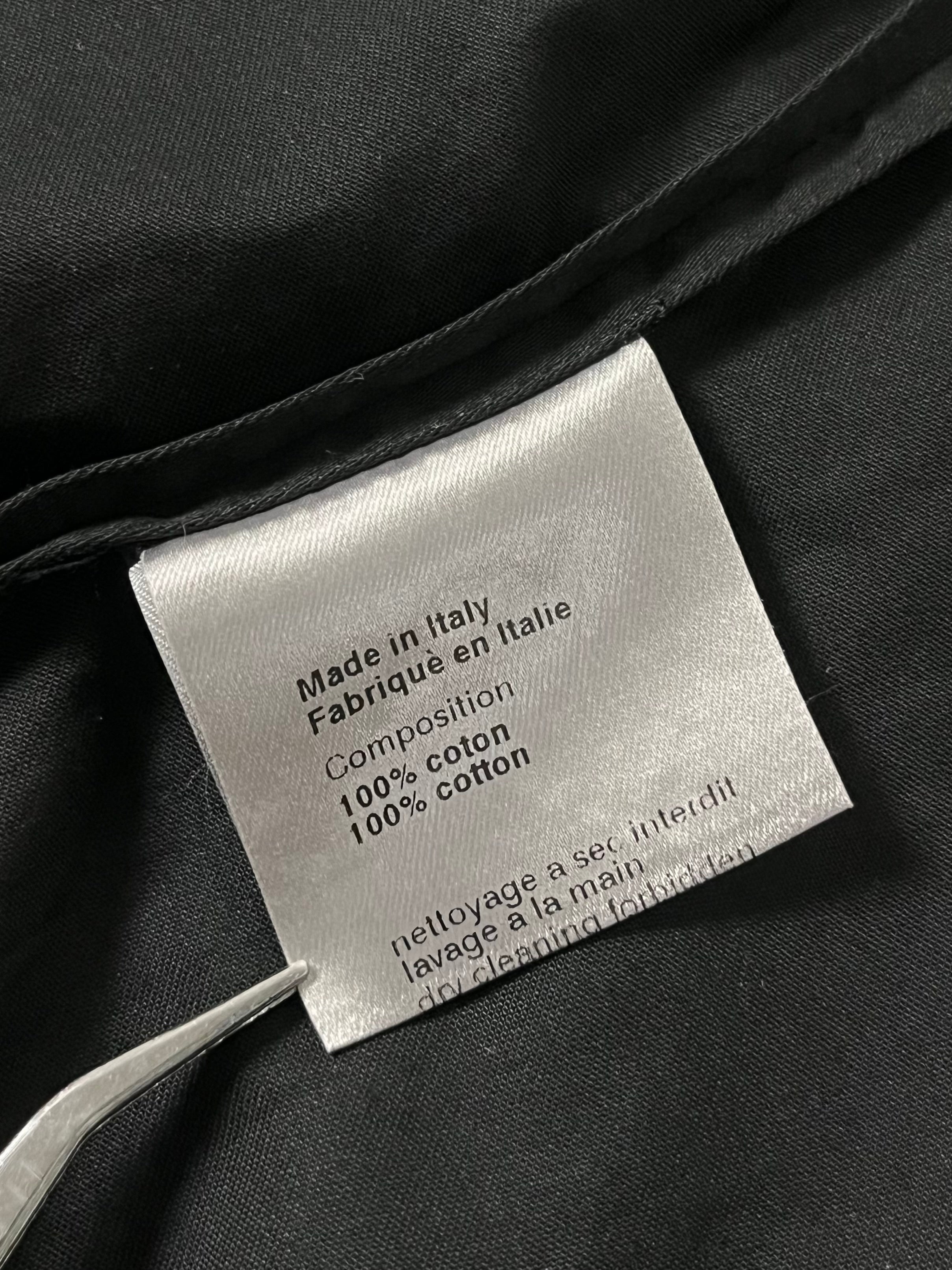 Dior AW03 Luster painted shirt featuring a stylish design with vibrant colors and a tailored fit.
