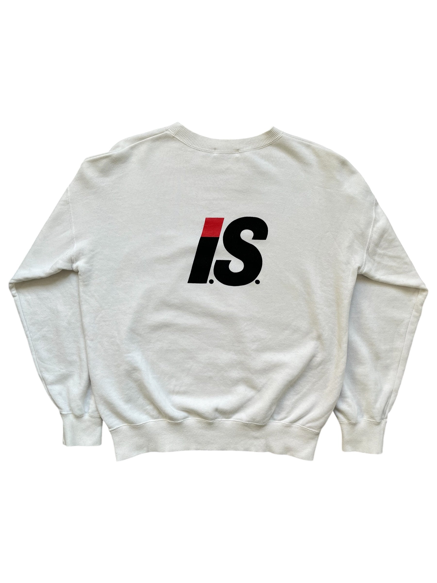 Issey Miyake Tsumori Chisato 80s-inspired crewneck sweater with bold graphic design and vibrant colors.
