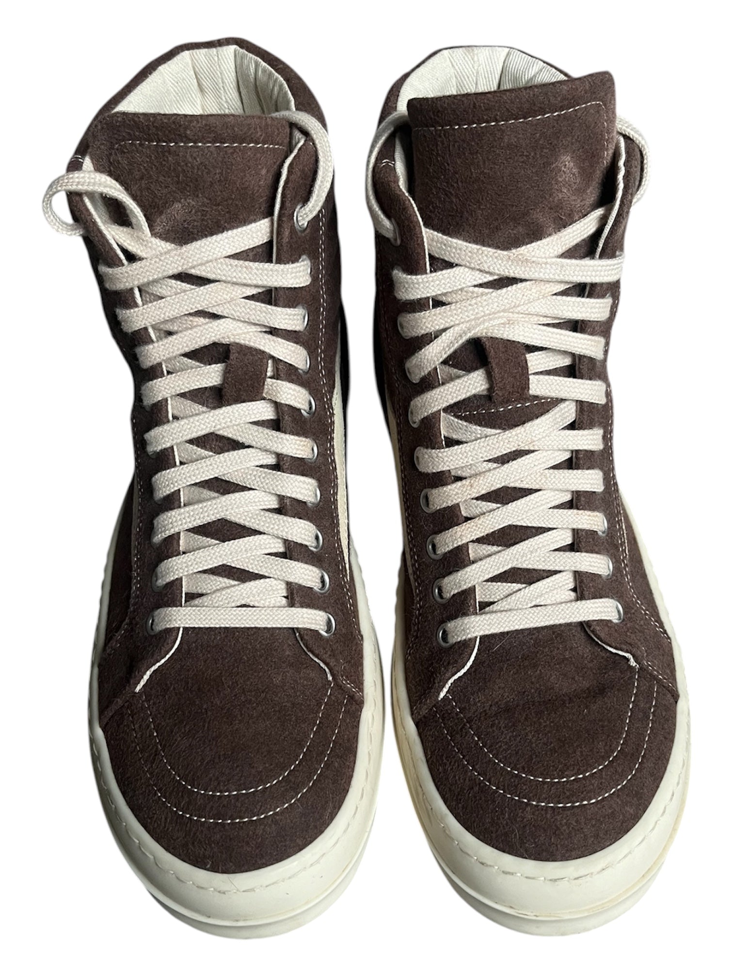 Rick Owens SS24 DRKSHDW Dark Dust Vintage High Sneakers