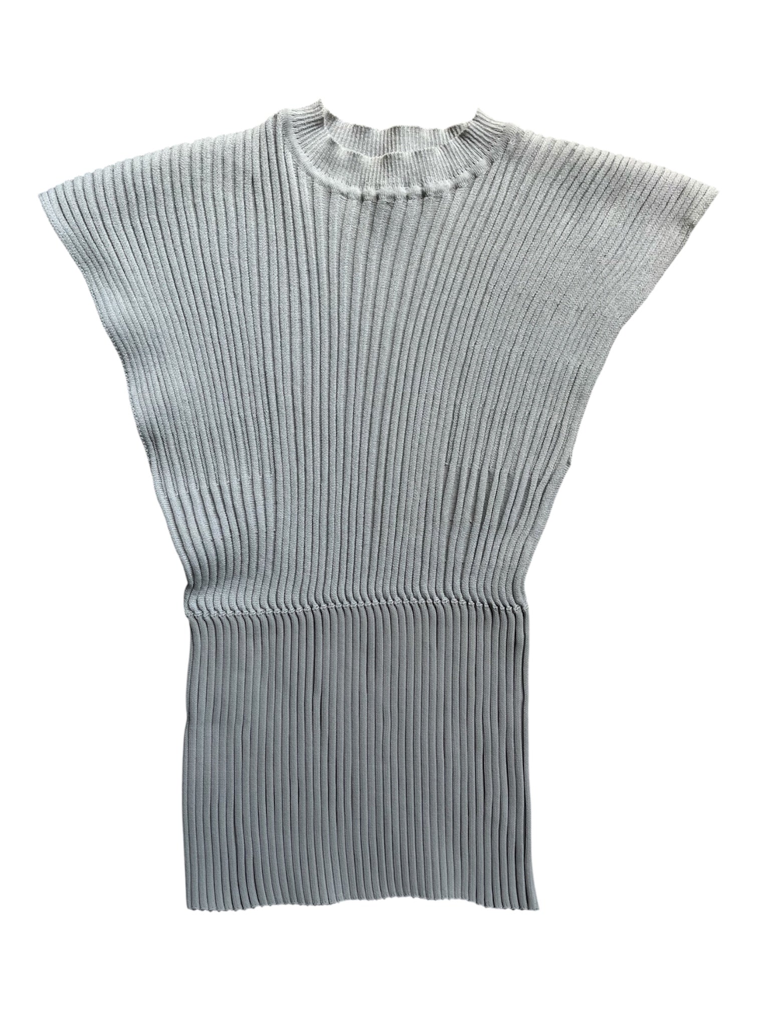 Issey Miyake SS24 Gray Sensu Top