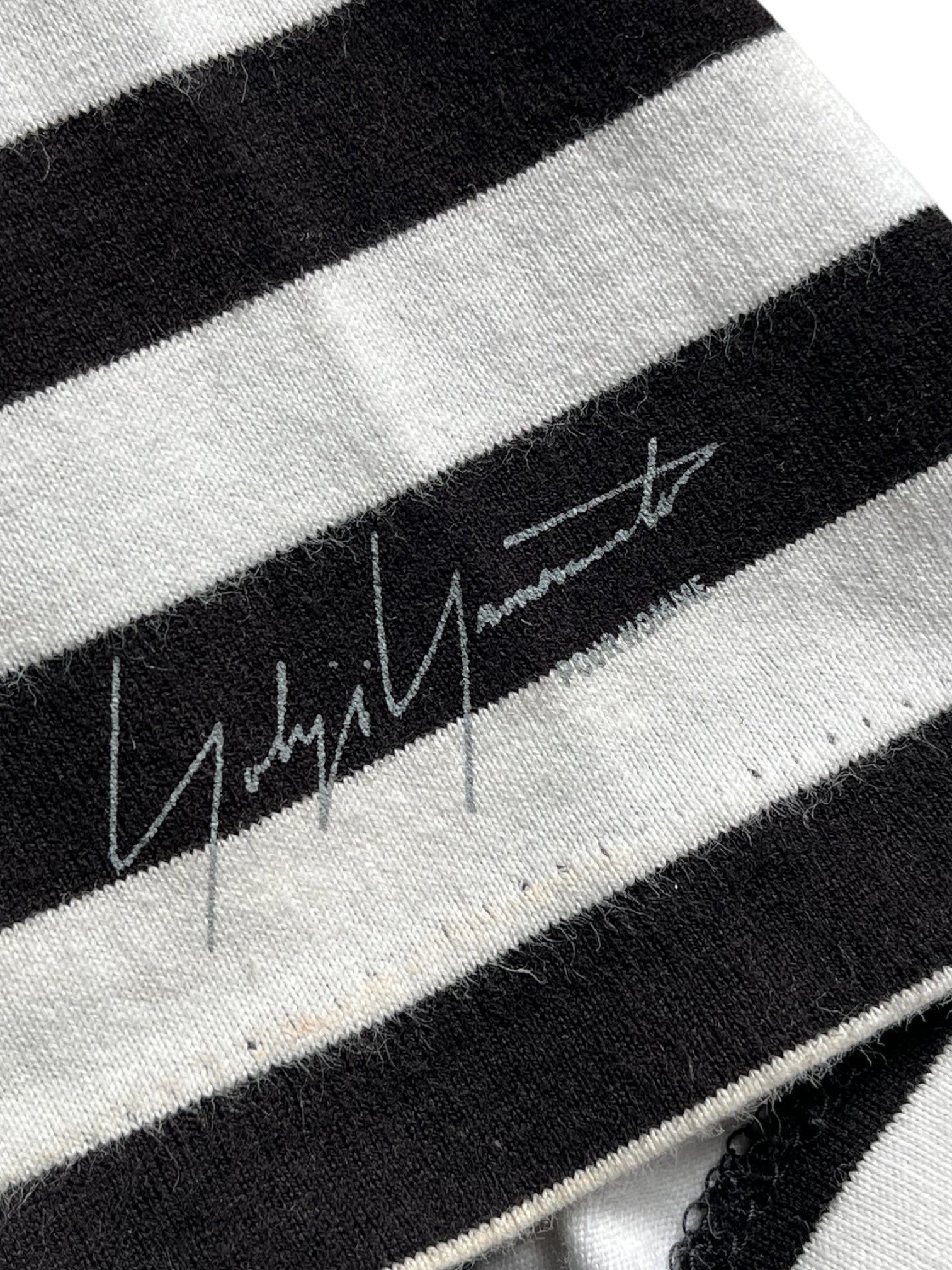 Yohji Yamamoto pour Homme AW06 Striped T-Shirt
