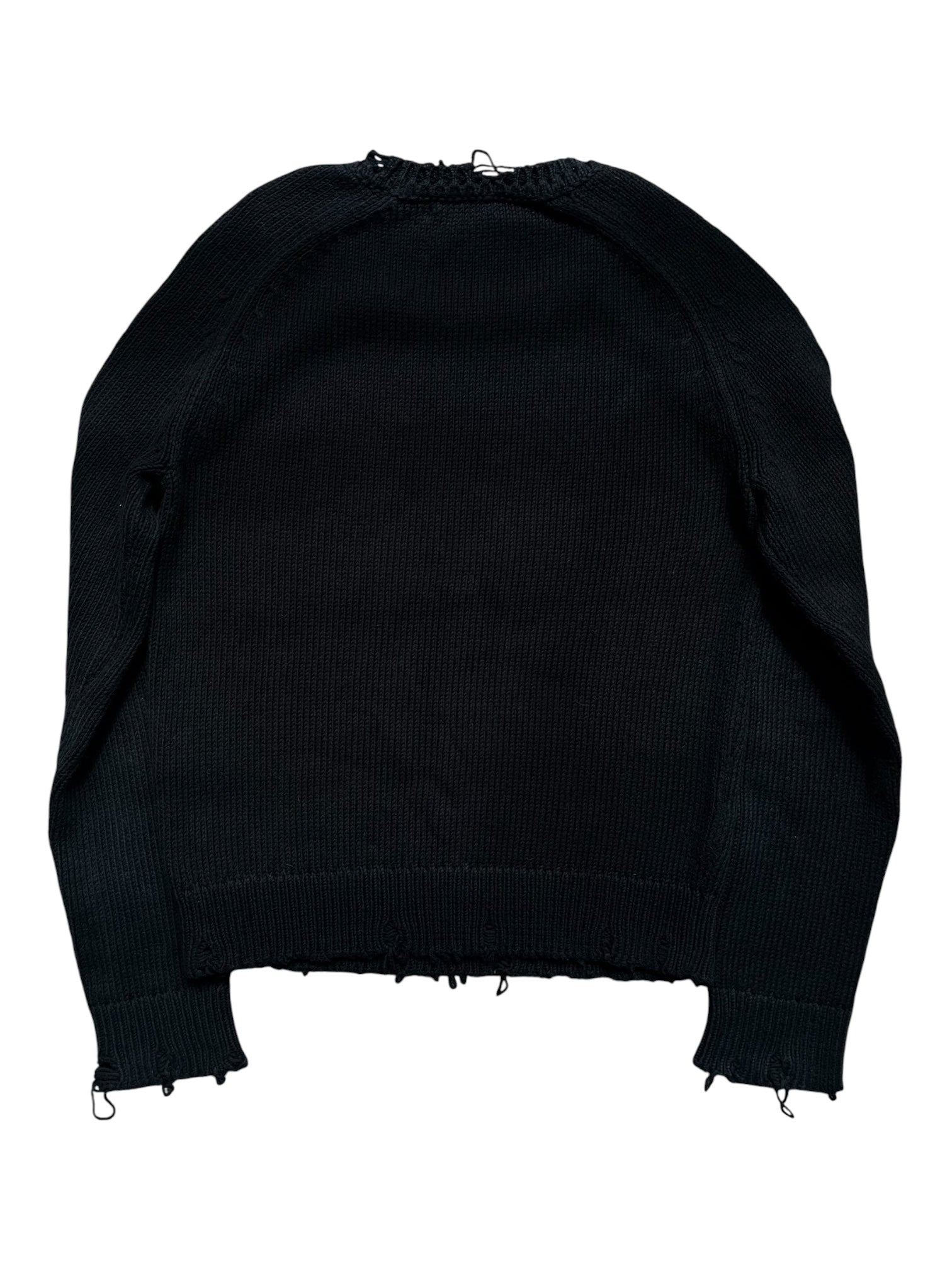 Saint Laurent AW23 Distressed Knit