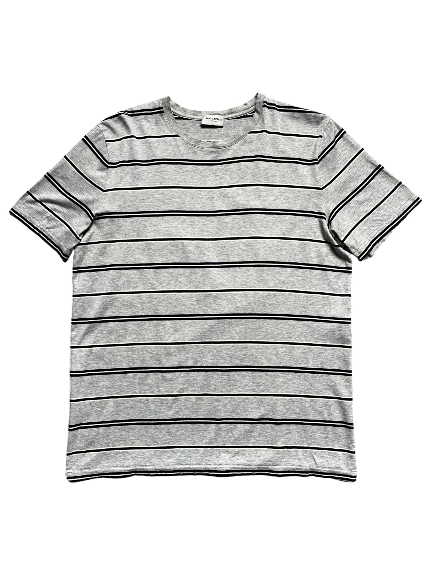 Saint Laurent SS18 Multi Striped T-Shirt