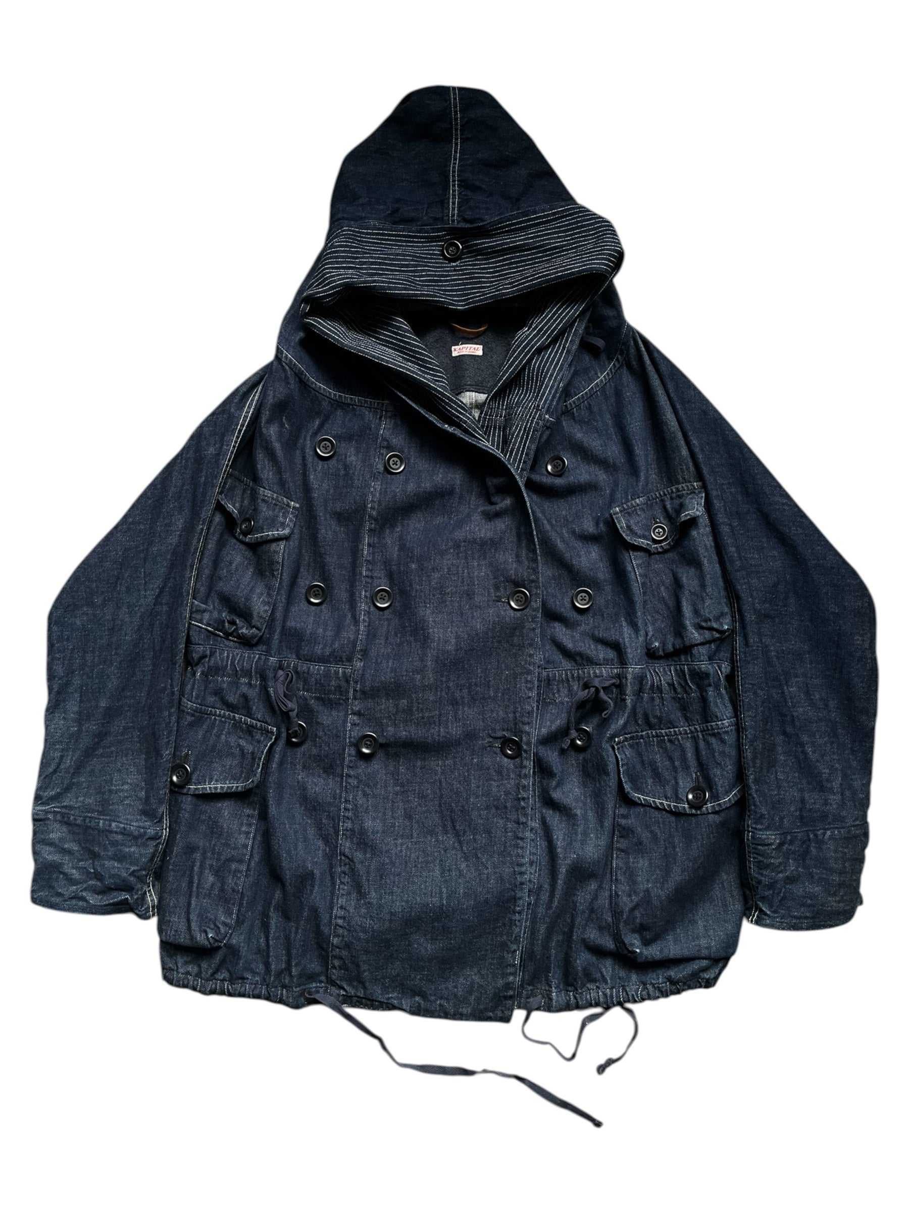 10oz Indigo Denim Ring Coat