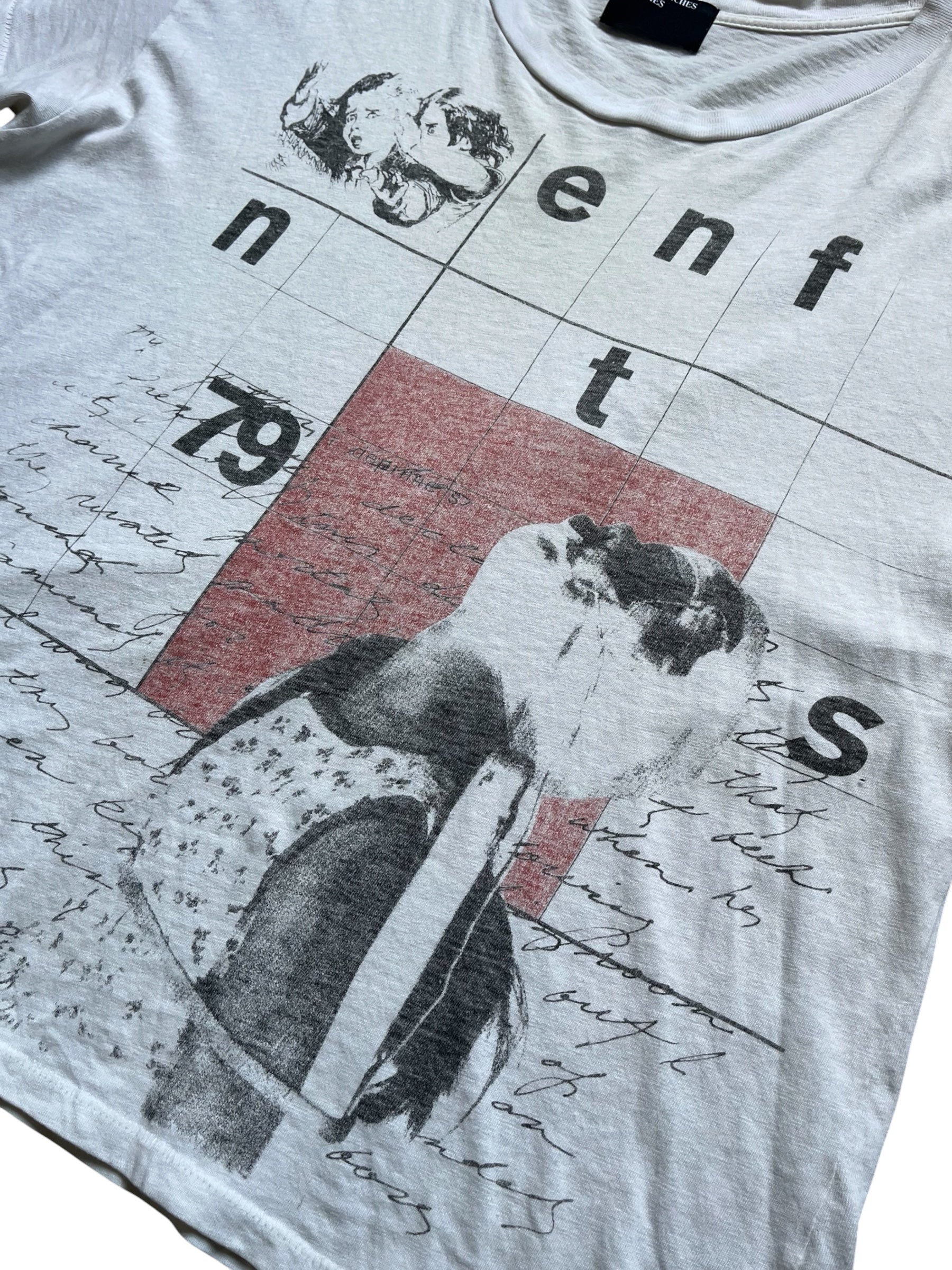 Enfants Riches Déprimés SS25 Pharmacist's Daughter T-shirt in black, featuring bold graphic text on the front.