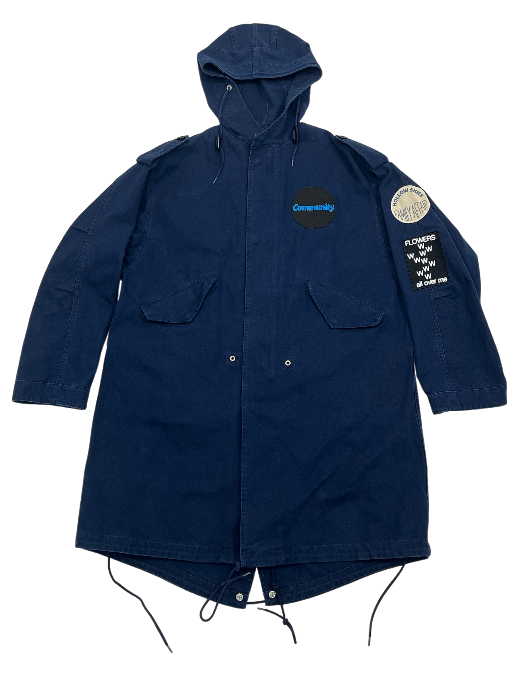 SS21 Hidden Closure Parka