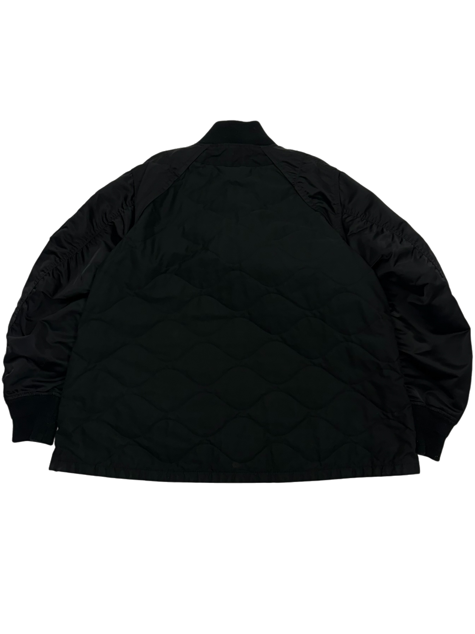 Layered Bomber Jacket