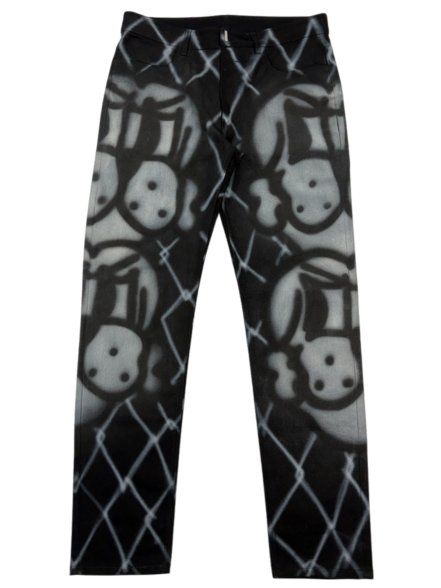 AW22 Runway Chito Dog Graffiti Denim Pants