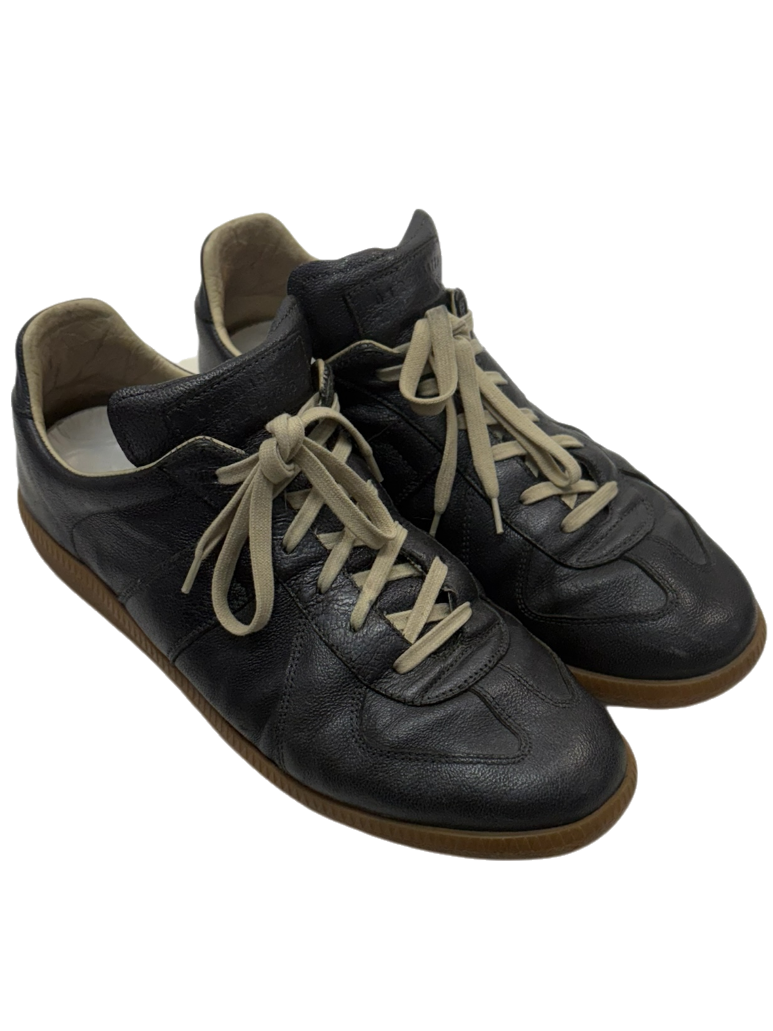 SS05 Replica Metallic Navy Sneakers