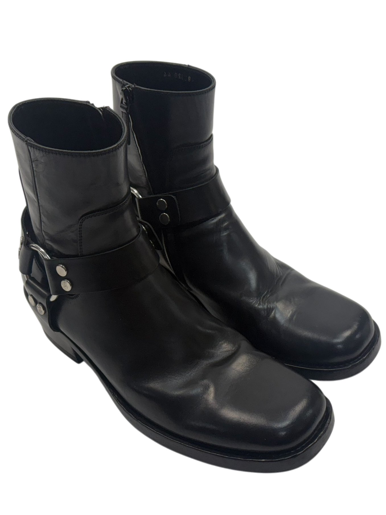 SS19 Leather Harness Boots