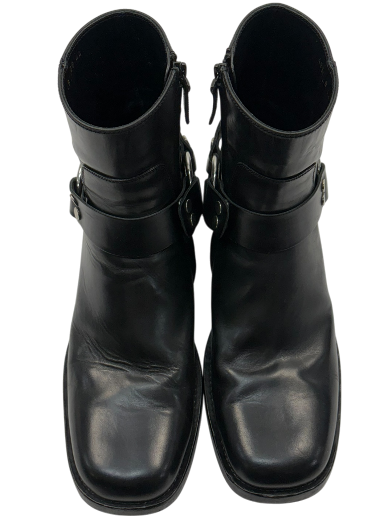 SS19 Leather Harness Boots