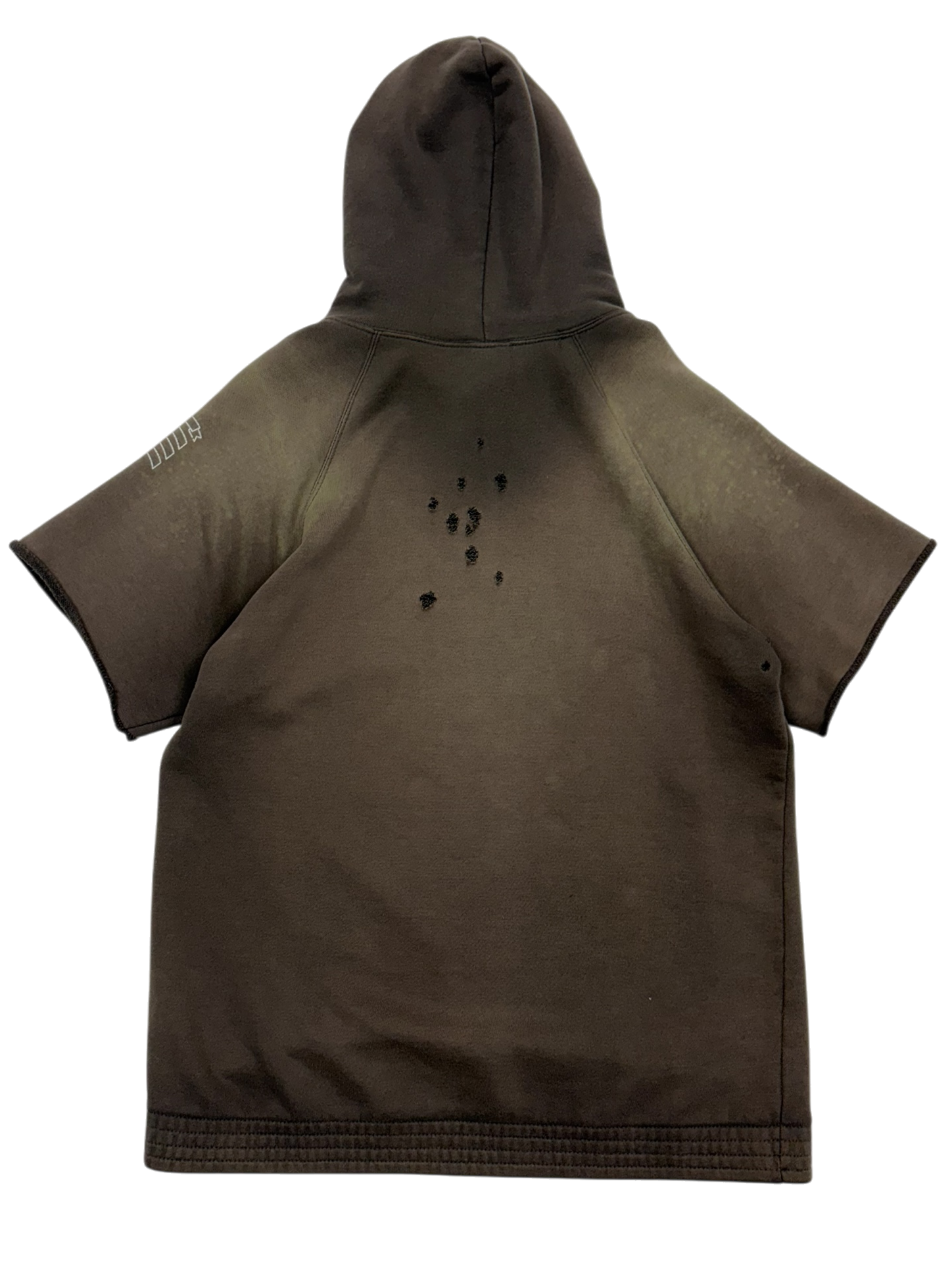 AW01 "Standards" Crest Shield Short Sleeve Hoodie