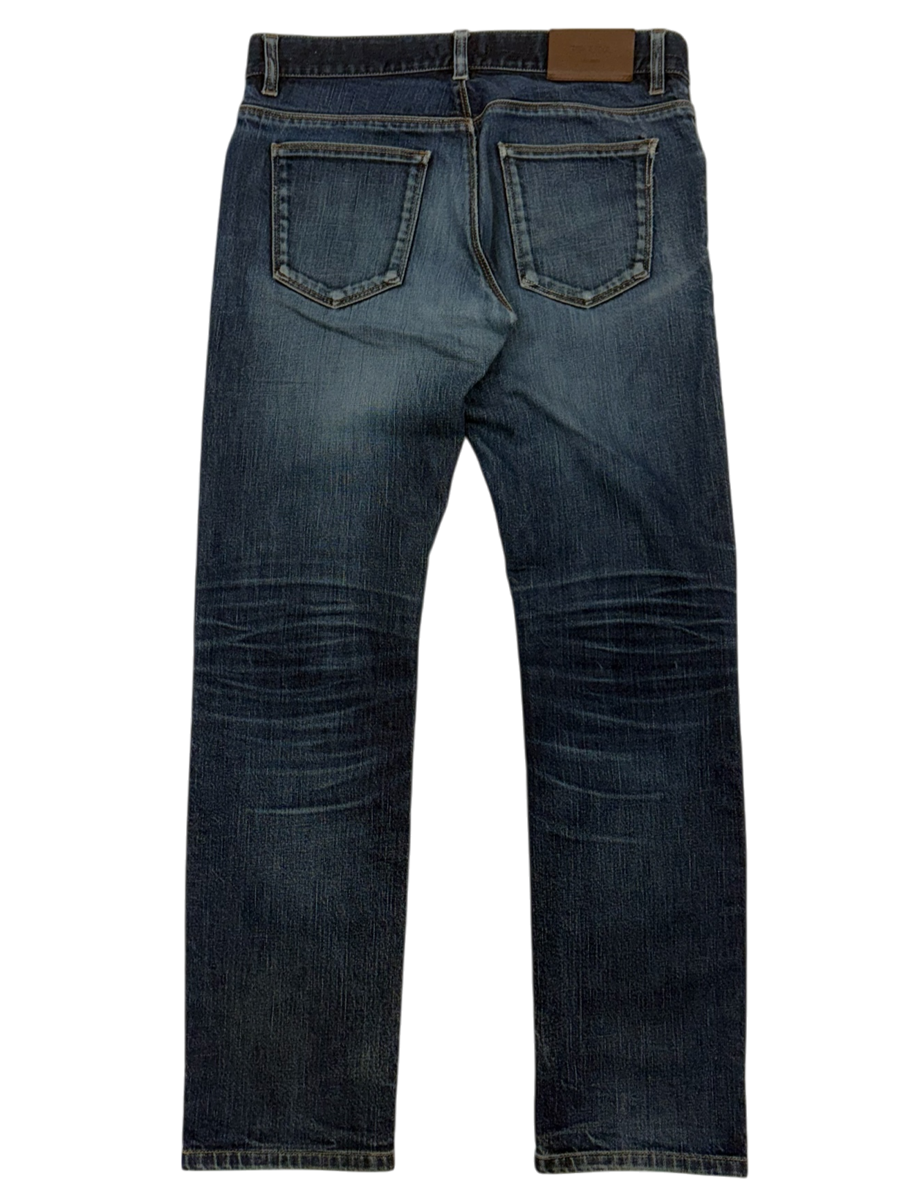 Blue Slim Denim Pants