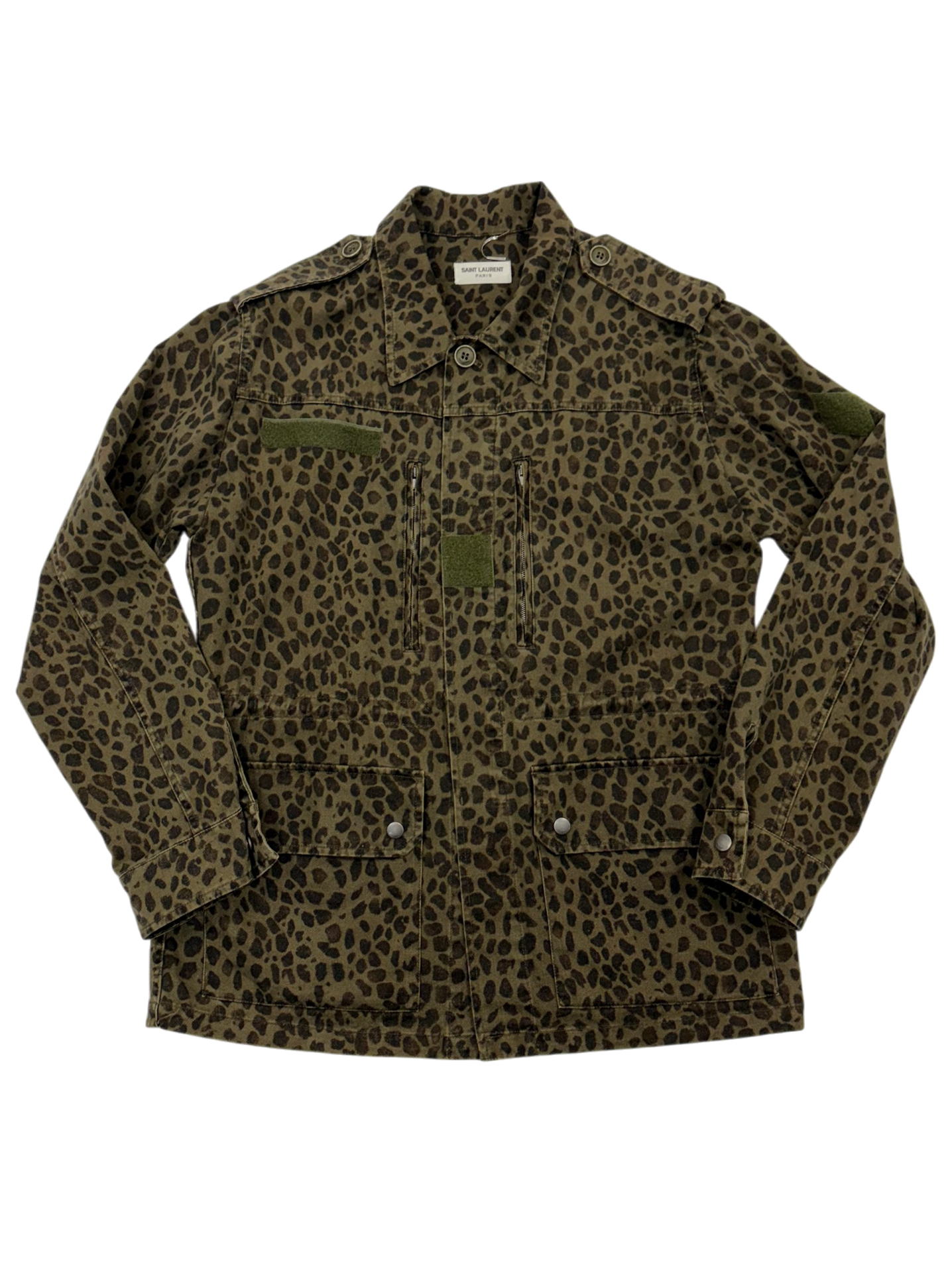 SS18 Leopard Military Jacket