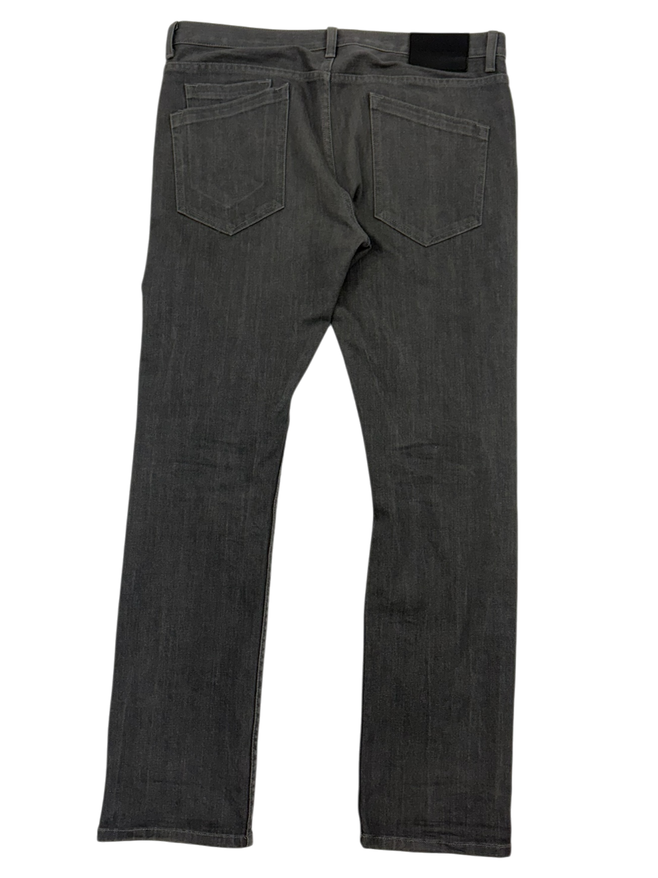 Gray Slim Denim Pants